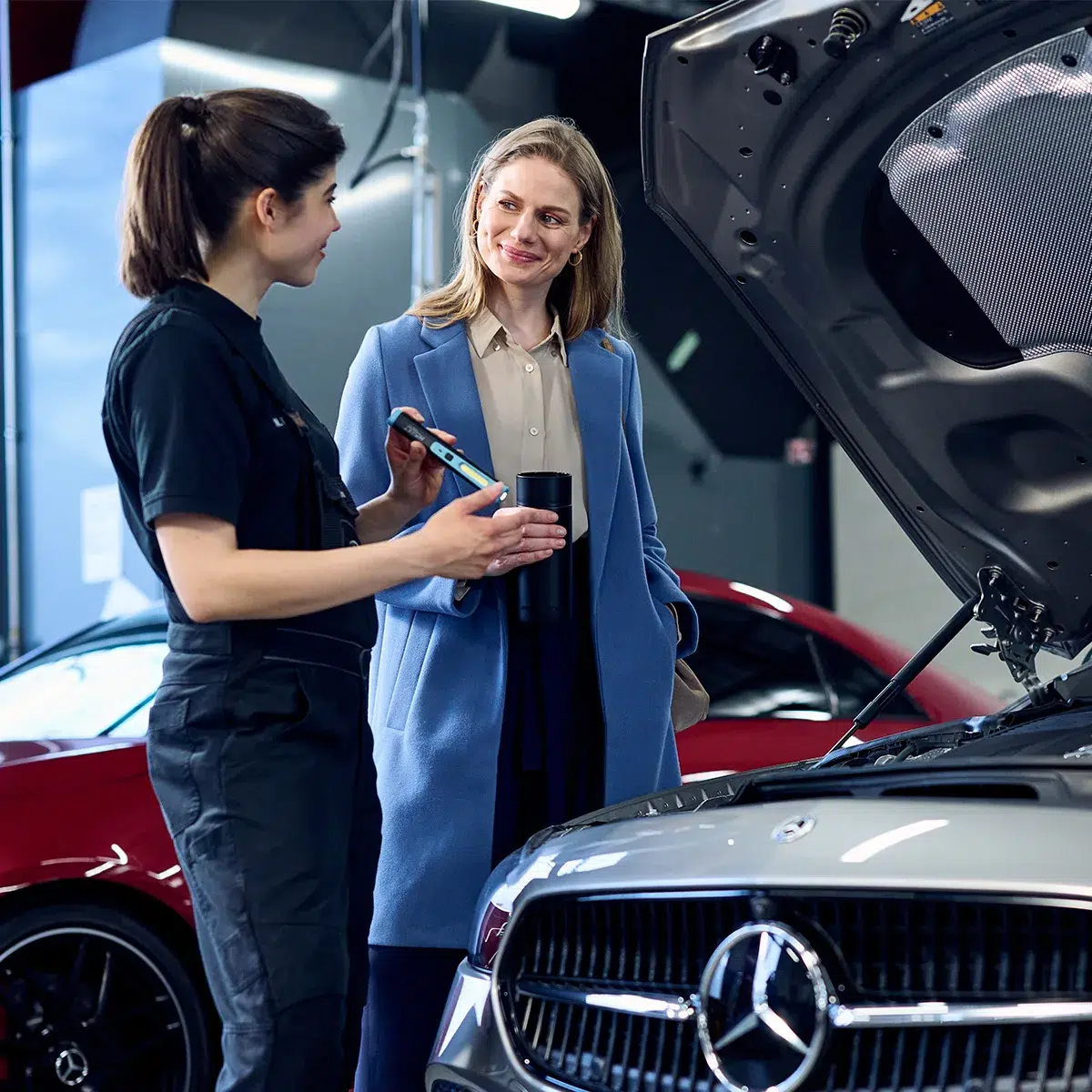 Werkstattangebote für Wartung und Inspektion bei Mercedes-Benz Herbrand