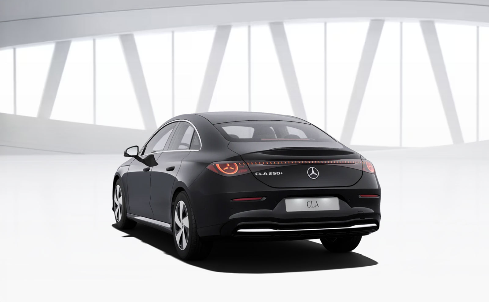 Mercedes-Benz CLA EQ im Business Leasing bei Herbrand Heckansicht