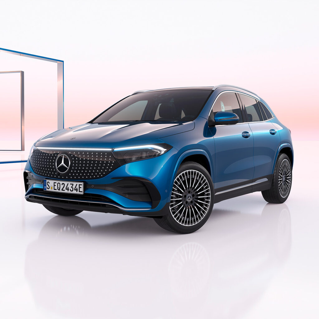 Mercedes- Benz EQA Kampagne EQ Push