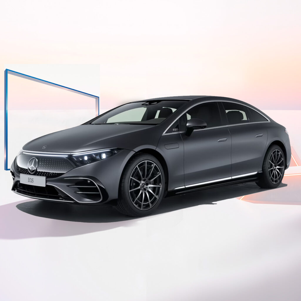 Mercedes- Benz EQS Kampagne EQ Push
