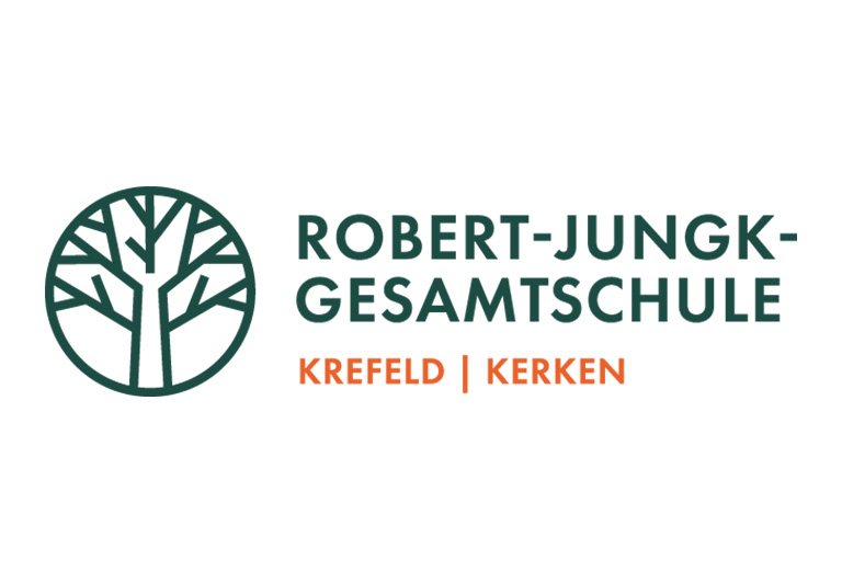 Logo Robert-Jungk-Gesamtschule Krefeld/Kerken