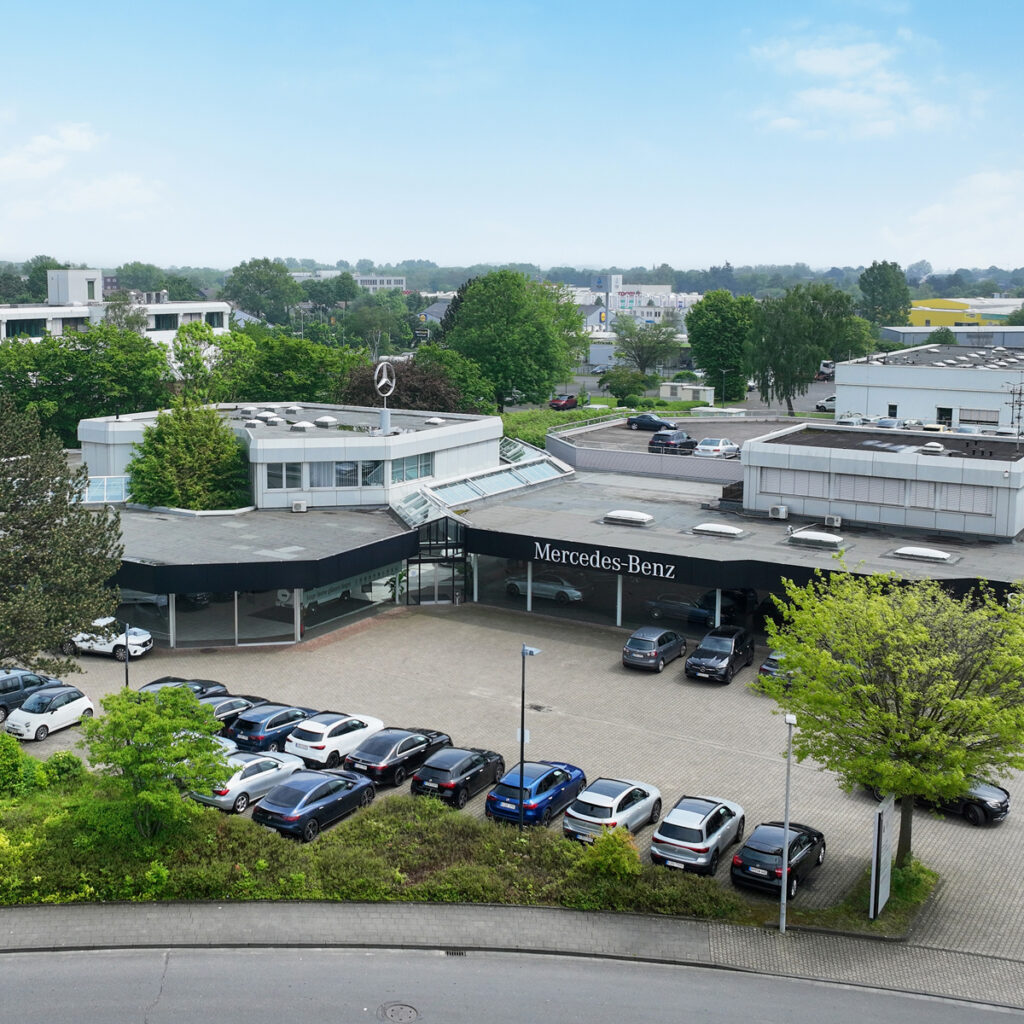 Standort Bergheim Luftaufnahme