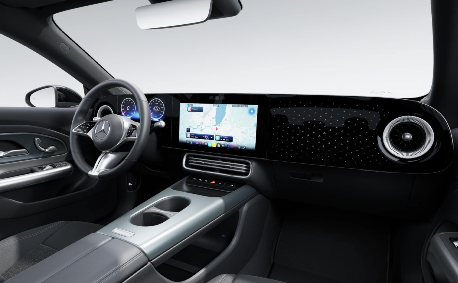 Mercedes-Benz CLA Privatkunden Leasingangebot Herbrand Infotainment