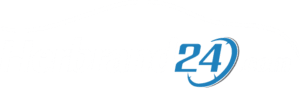 Logo Herbrand24, weiß