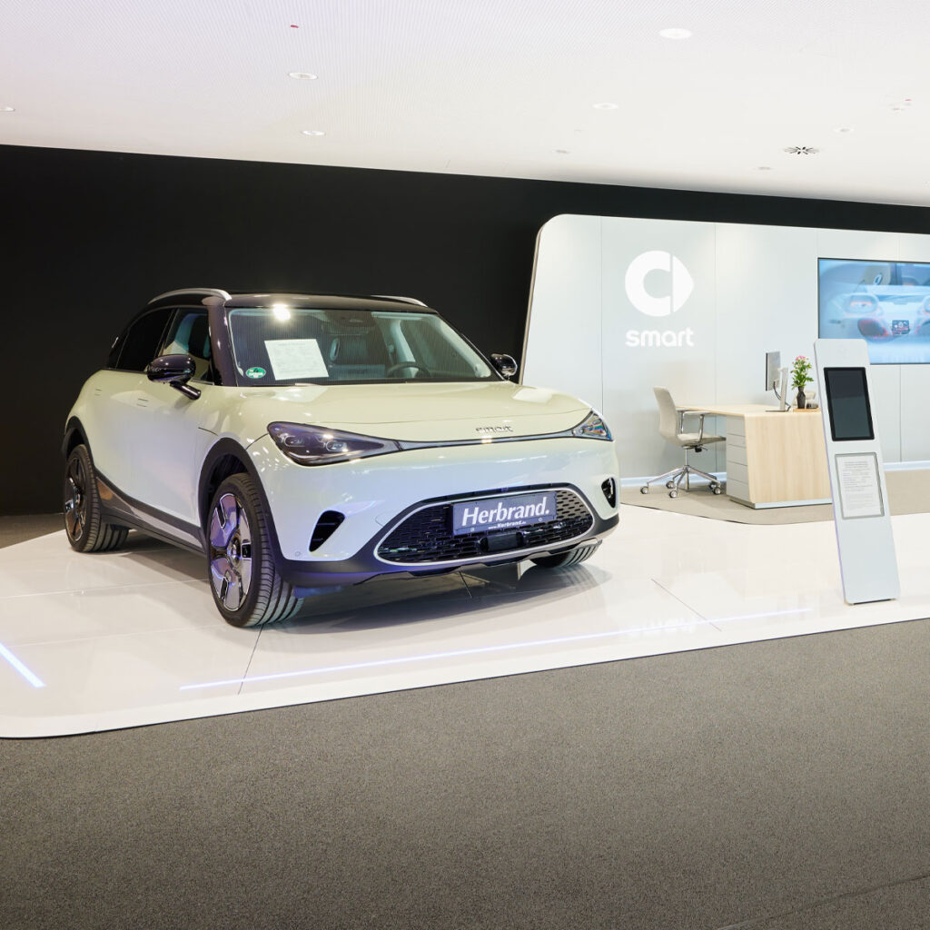 smart Showroom in Rhede der Herbrand Gruppe