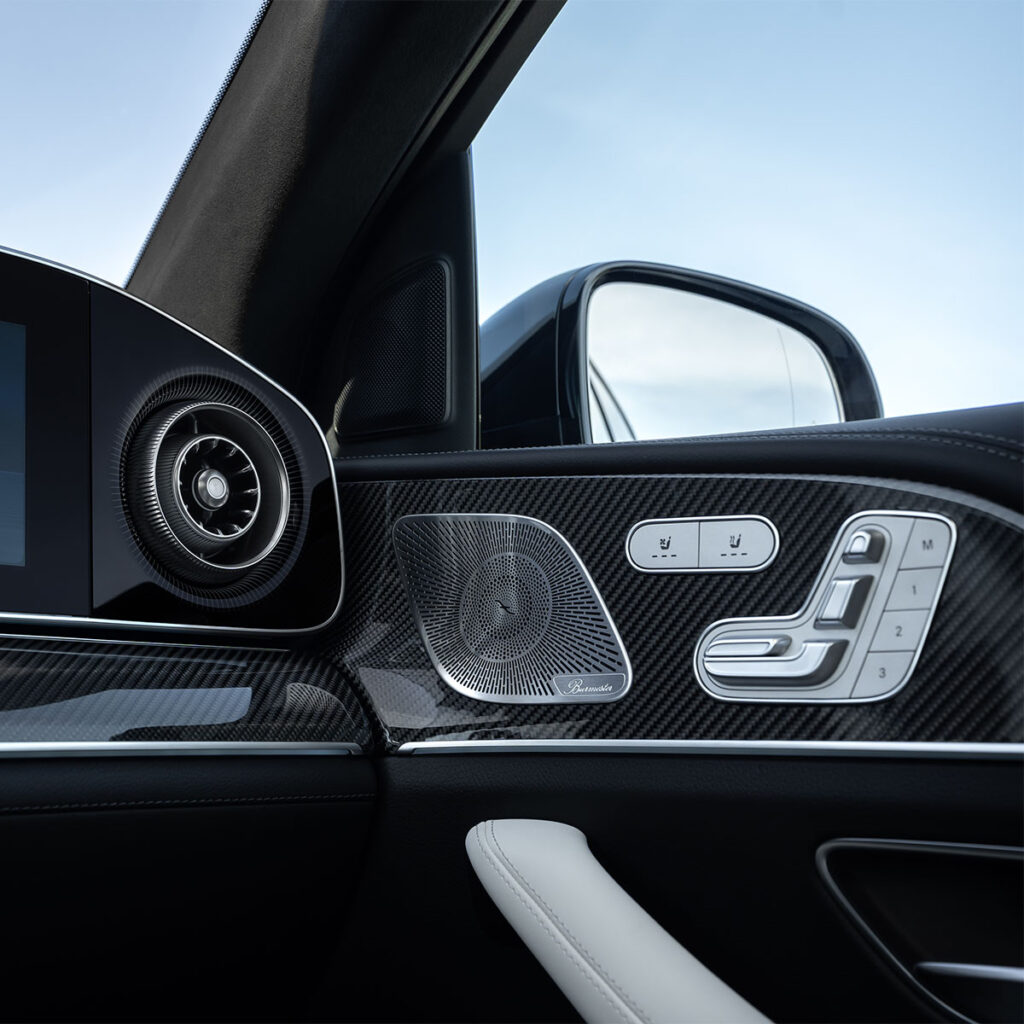 Funktionsknoepfe des Mercedes-Benz GLE Coupè im Innenraum