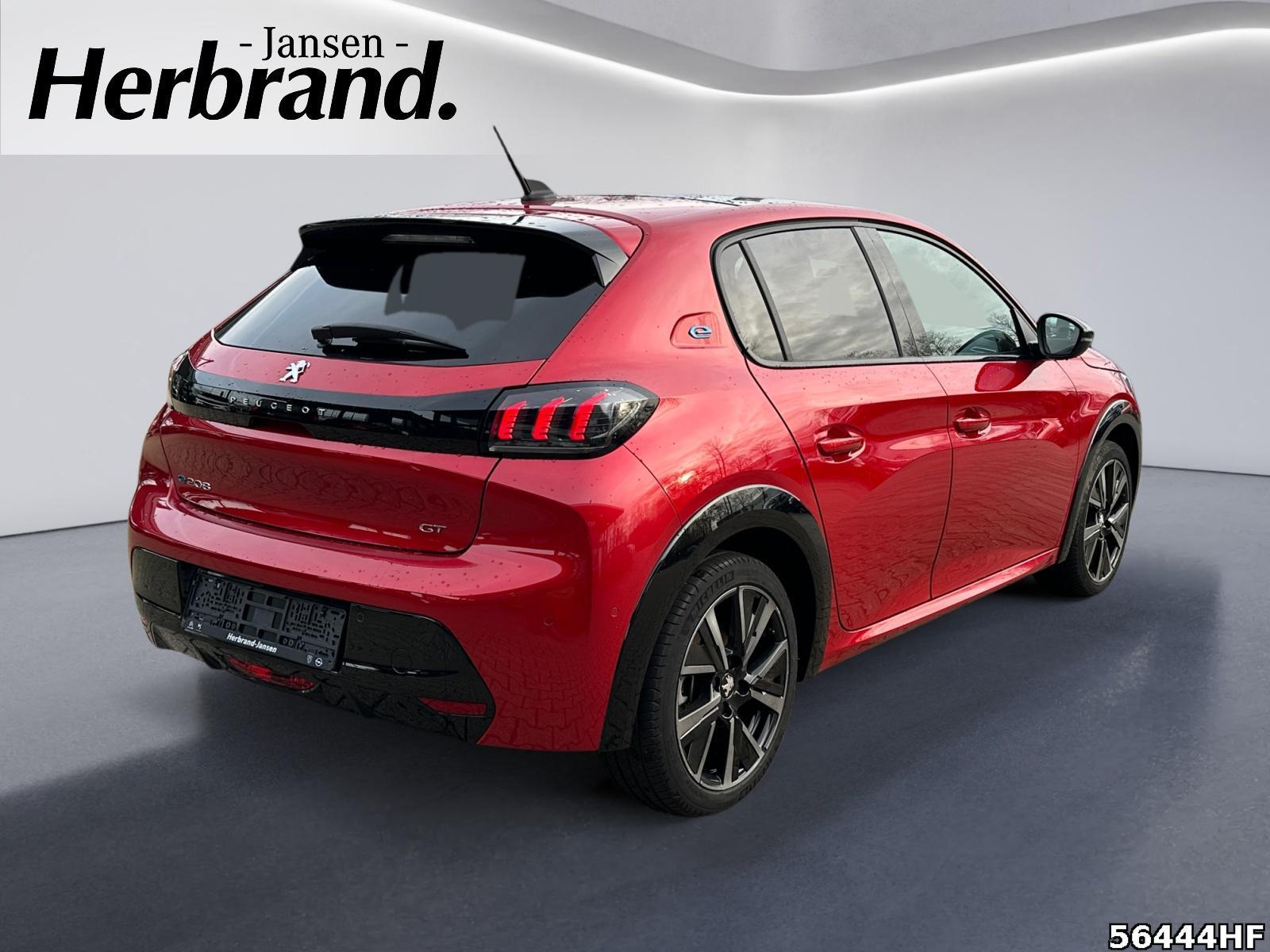 Fahrzeugabbildung Peugeot 208 elektro 136, GT+