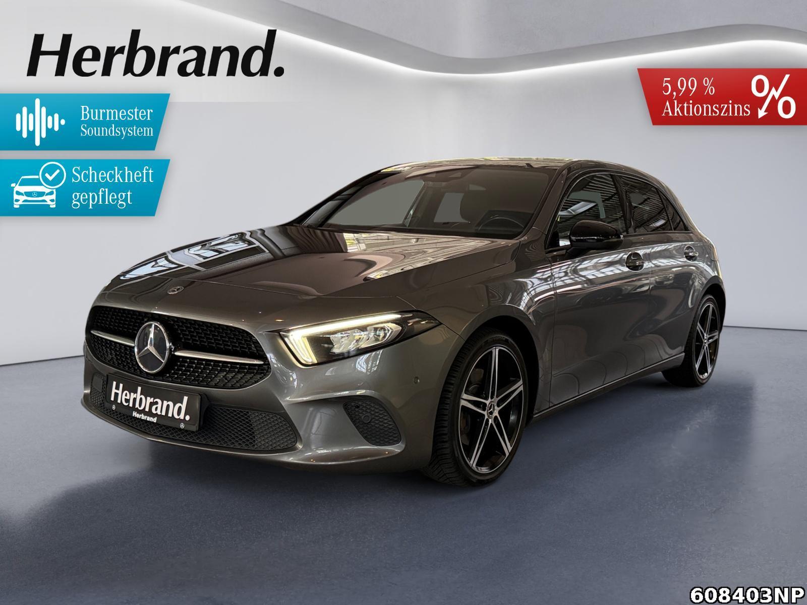 Mercedes-Benz A 200 Progressive Burmester Kamera DAB+ Nightpa.
