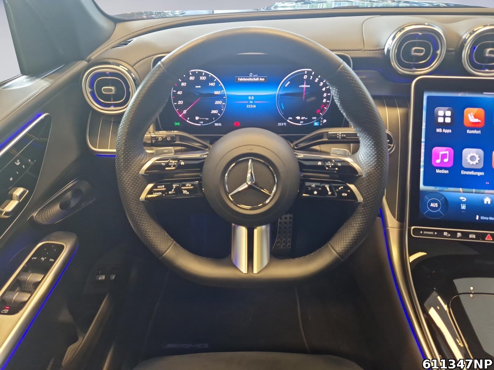 Fahrzeugabbildung Mercedes-Benz GLC 400 e 4M AMG Pano AHK Digital Light Memory.
