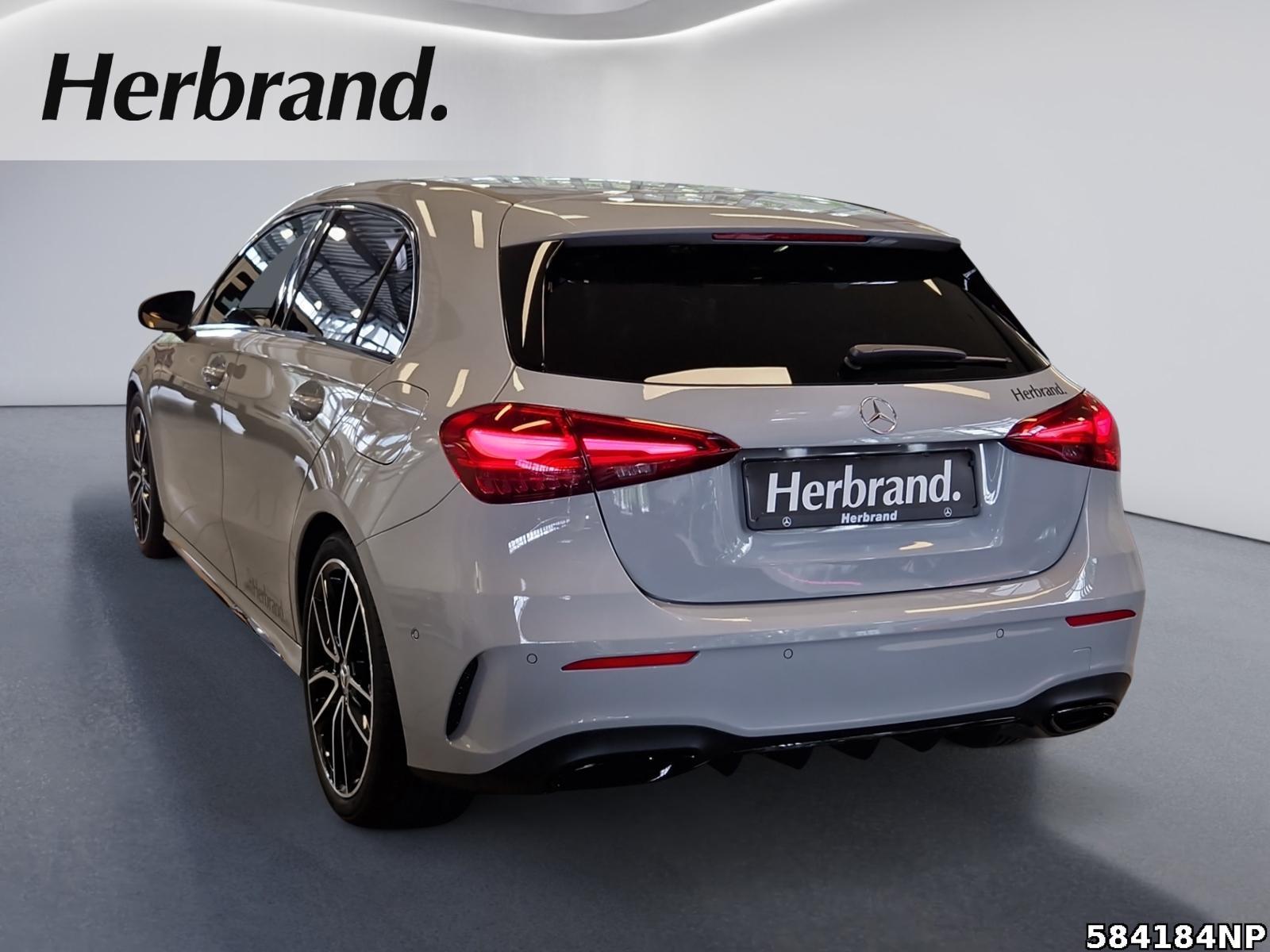 Fahrzeugabbildung Mercedes-Benz A 200 Kompaktlimousine AMG+NIGHT+MULTIBEAM+BURME
