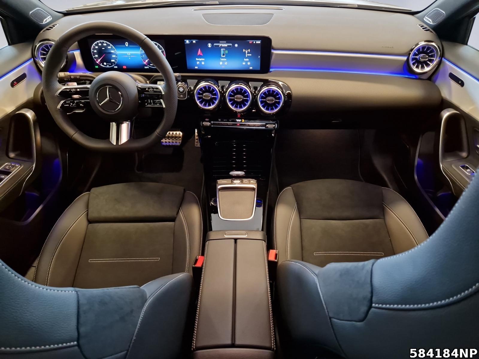 Fahrzeugabbildung Mercedes-Benz A 200 Kompaktlimousine AMG+NIGHT+MULTIBEAM+BURME
