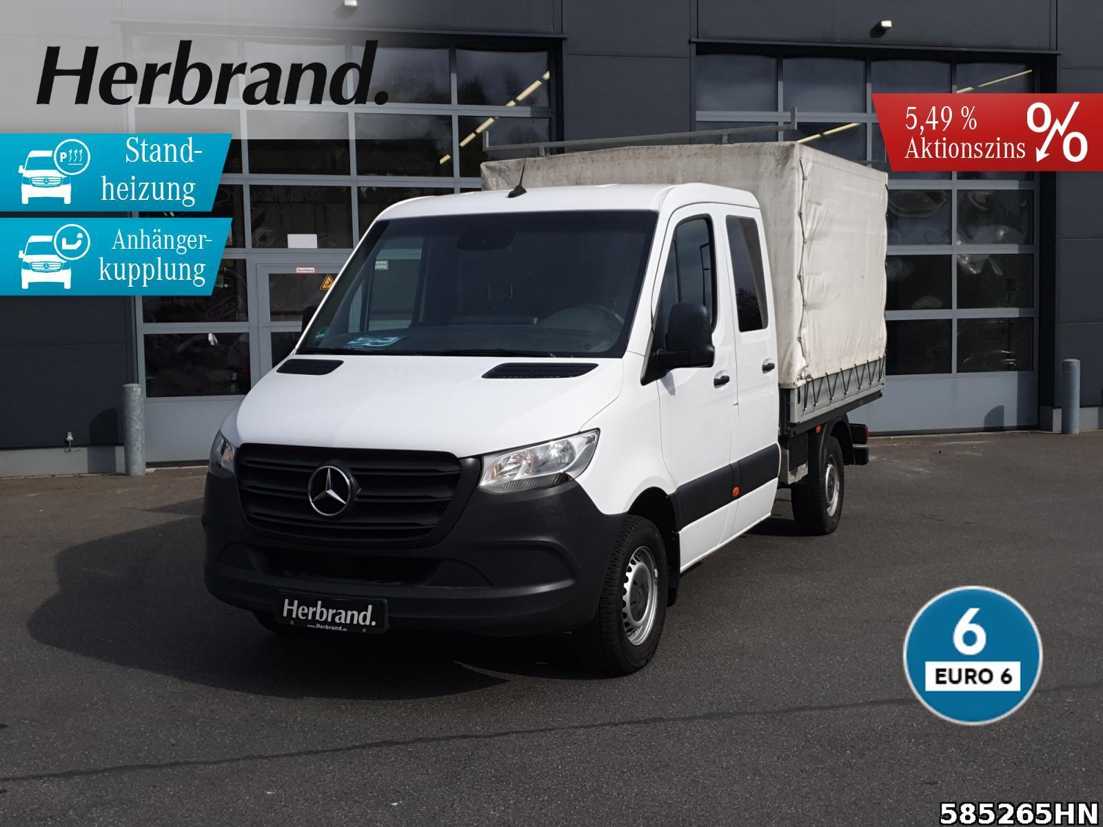 Mercedes-Benz Sprinter 314CDI DOKA*STandh*AHK*Klima*Navi*6-Si