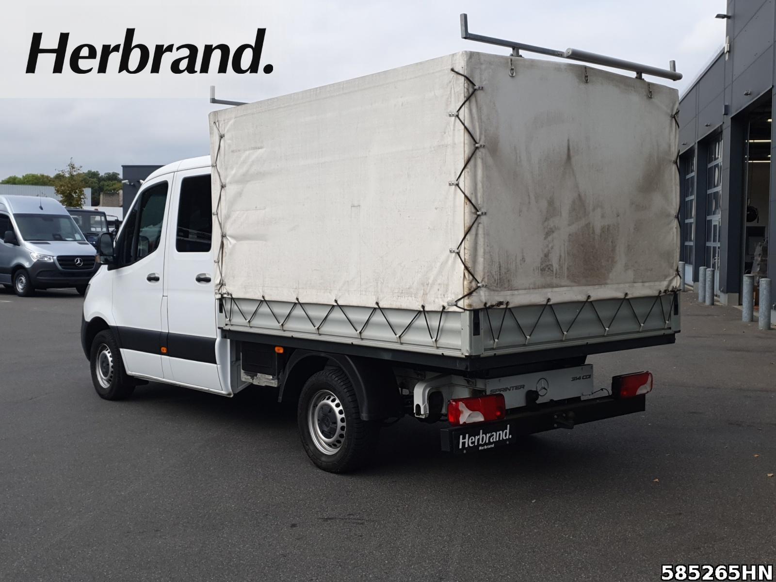 Fahrzeugabbildung Mercedes-Benz Sprinter 314CDI DOKA*STandh*AHK*Klima*Navi*6-Si