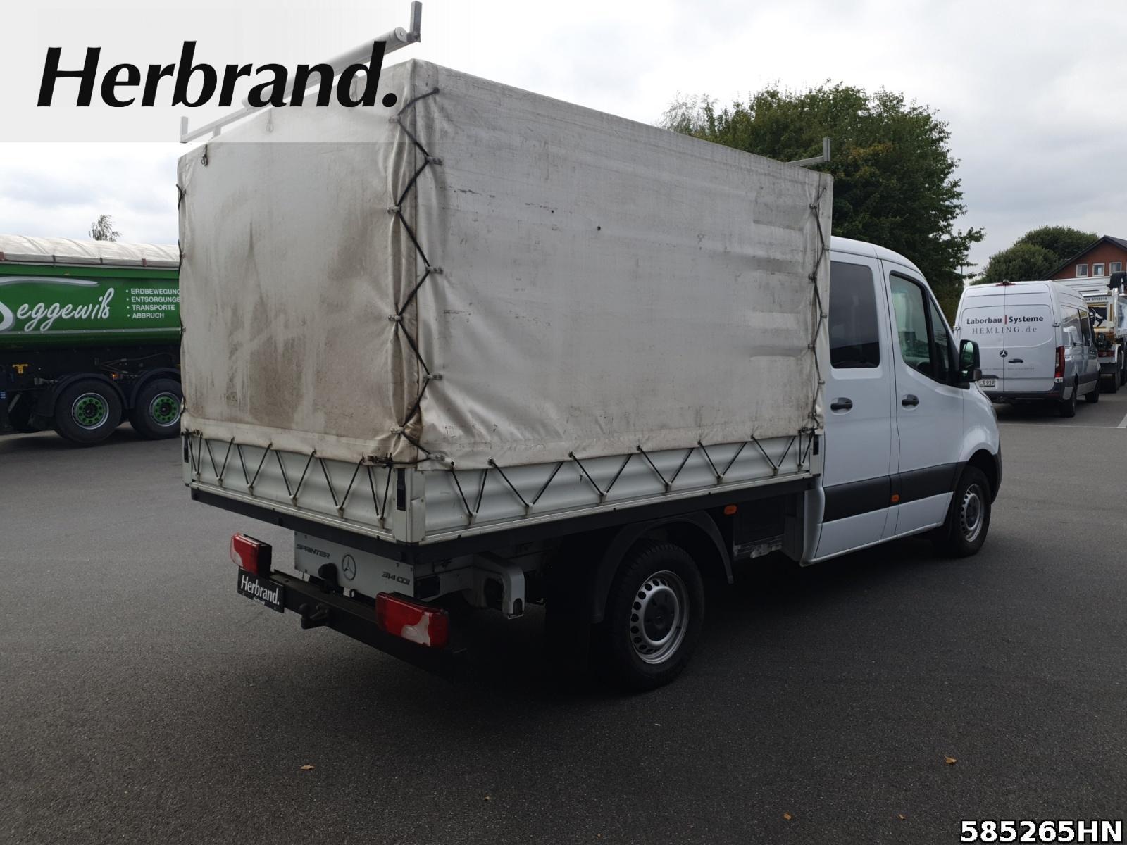 Fahrzeugabbildung Mercedes-Benz Sprinter 314CDI DOKA*STandh*AHK*Klima*Navi*6-Si