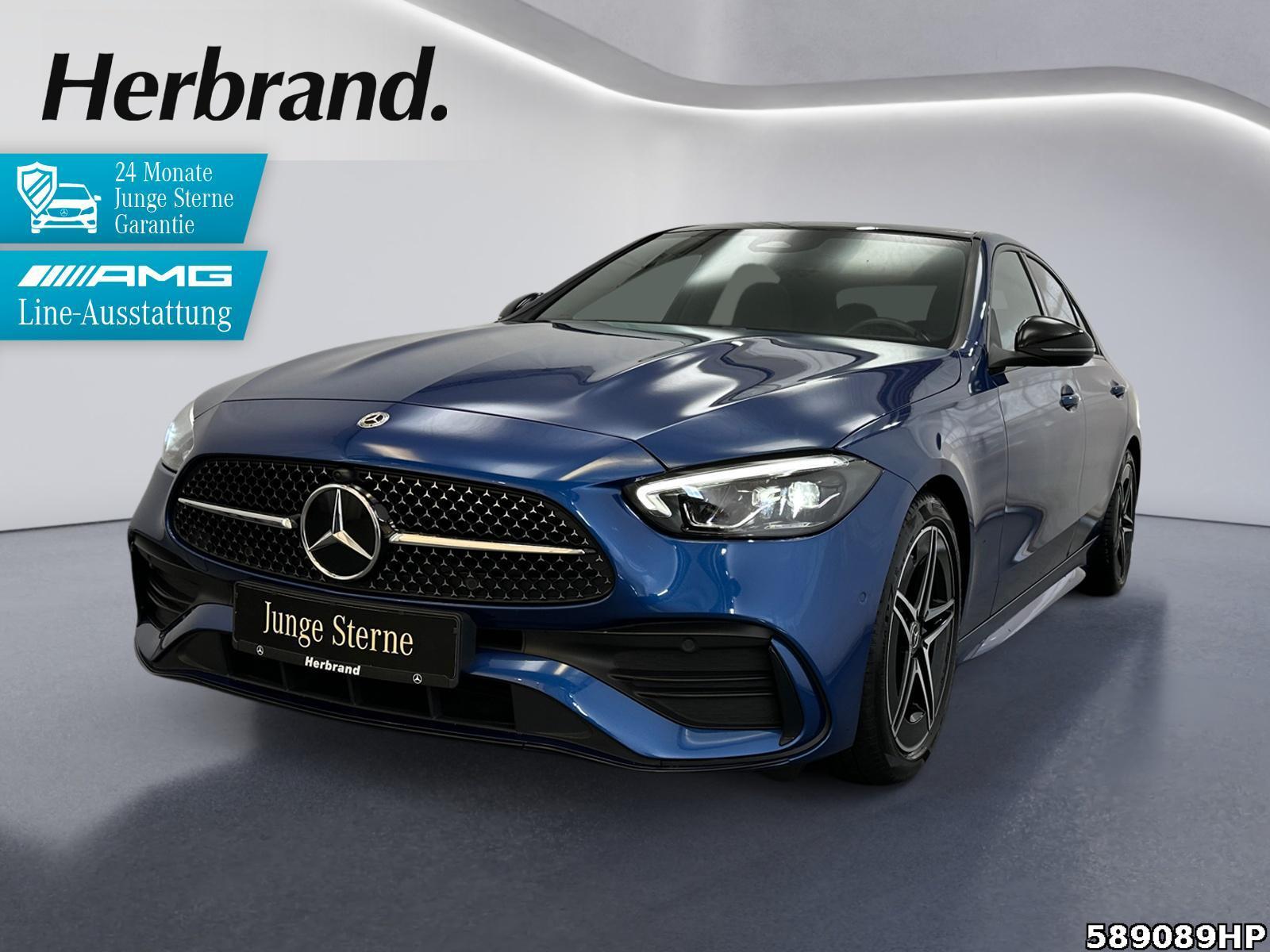 Mercedes-Benz C 180 AMG Line DISTRONIC Night Panorama Standhz.