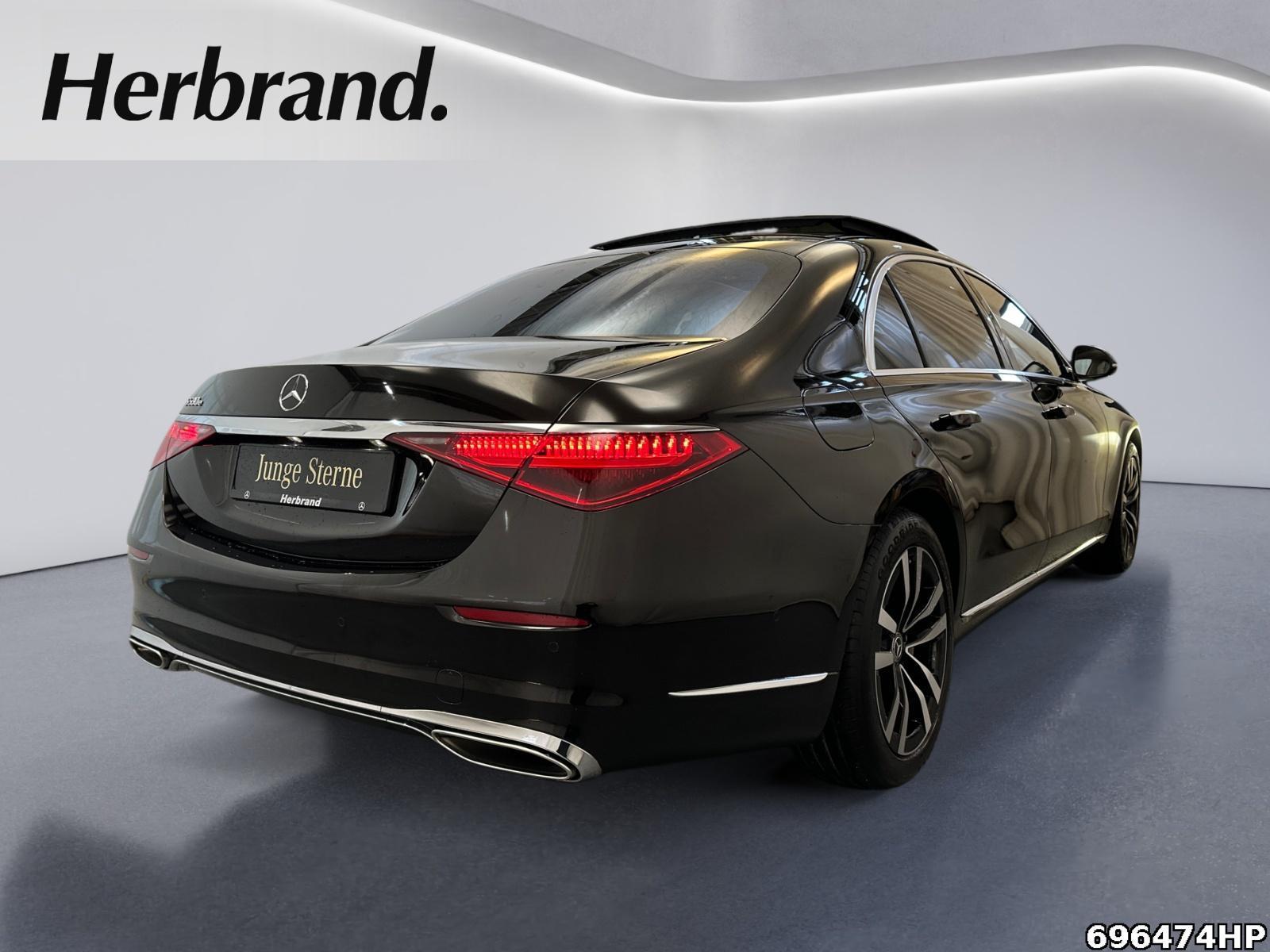 Fahrzeugabbildung Mercedes-Benz S 580 e Limousine lang BURMESTER Pano DISTRONIC