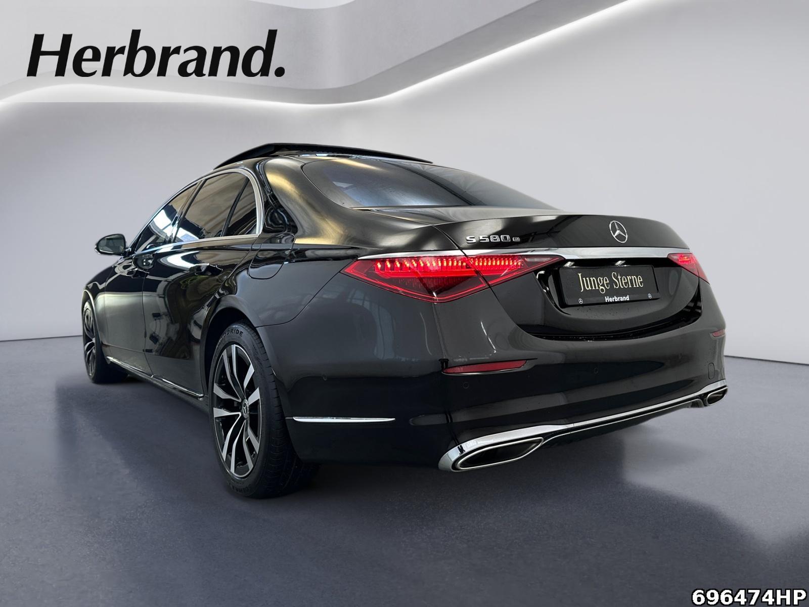 Fahrzeugabbildung Mercedes-Benz S 580 e Limousine lang BURMESTER Pano DISTRONIC