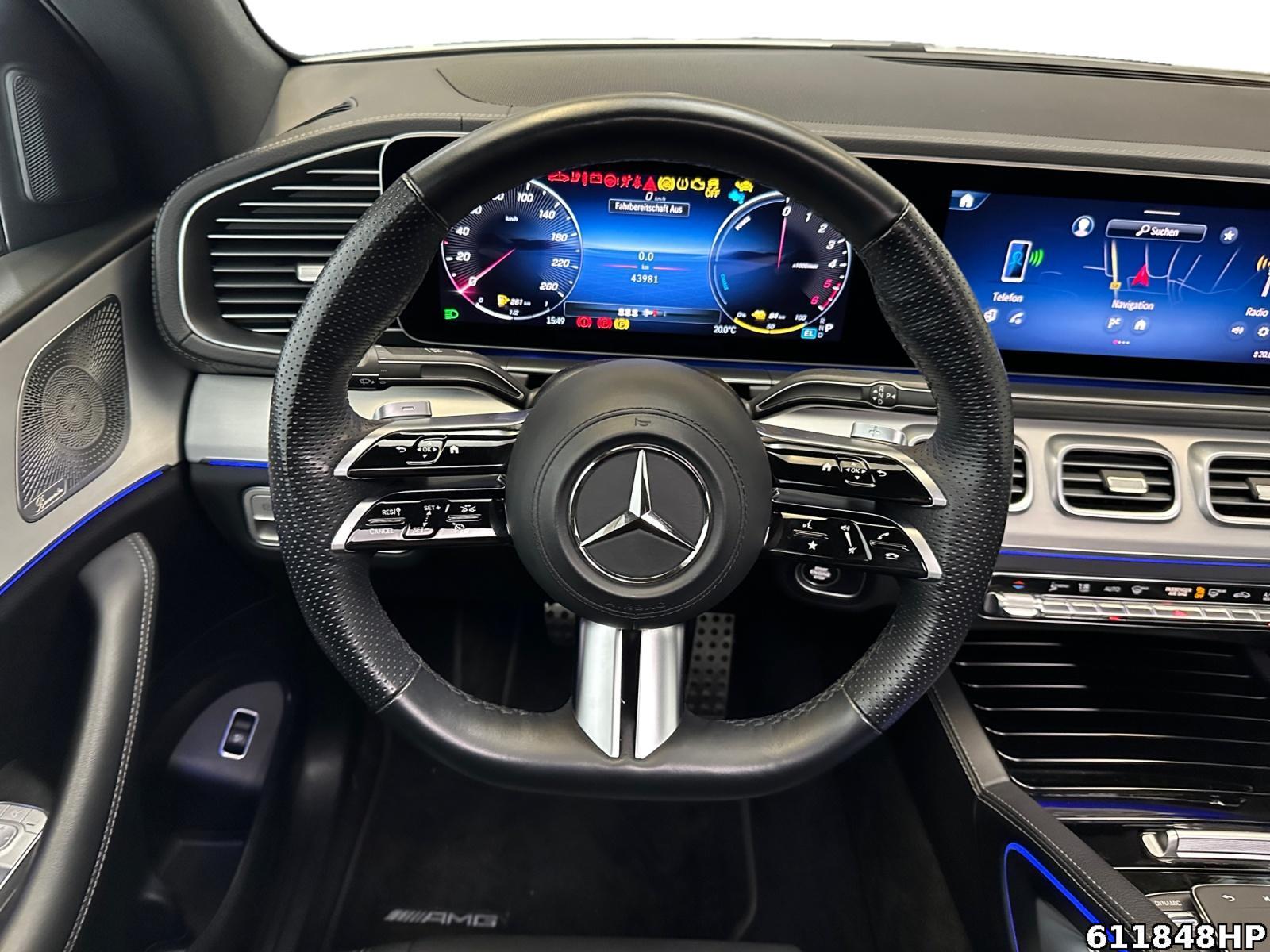 Fahrzeugabbildung Mercedes-Benz GLE 350 de 4M Coupé AMG Night AHK Distr. Airmat.