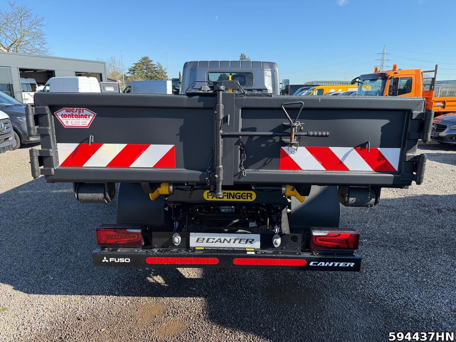 Fahrzeugabbildung FUSO Canter 9C18e M-Batt. Abrollkipper Vfhrzg.