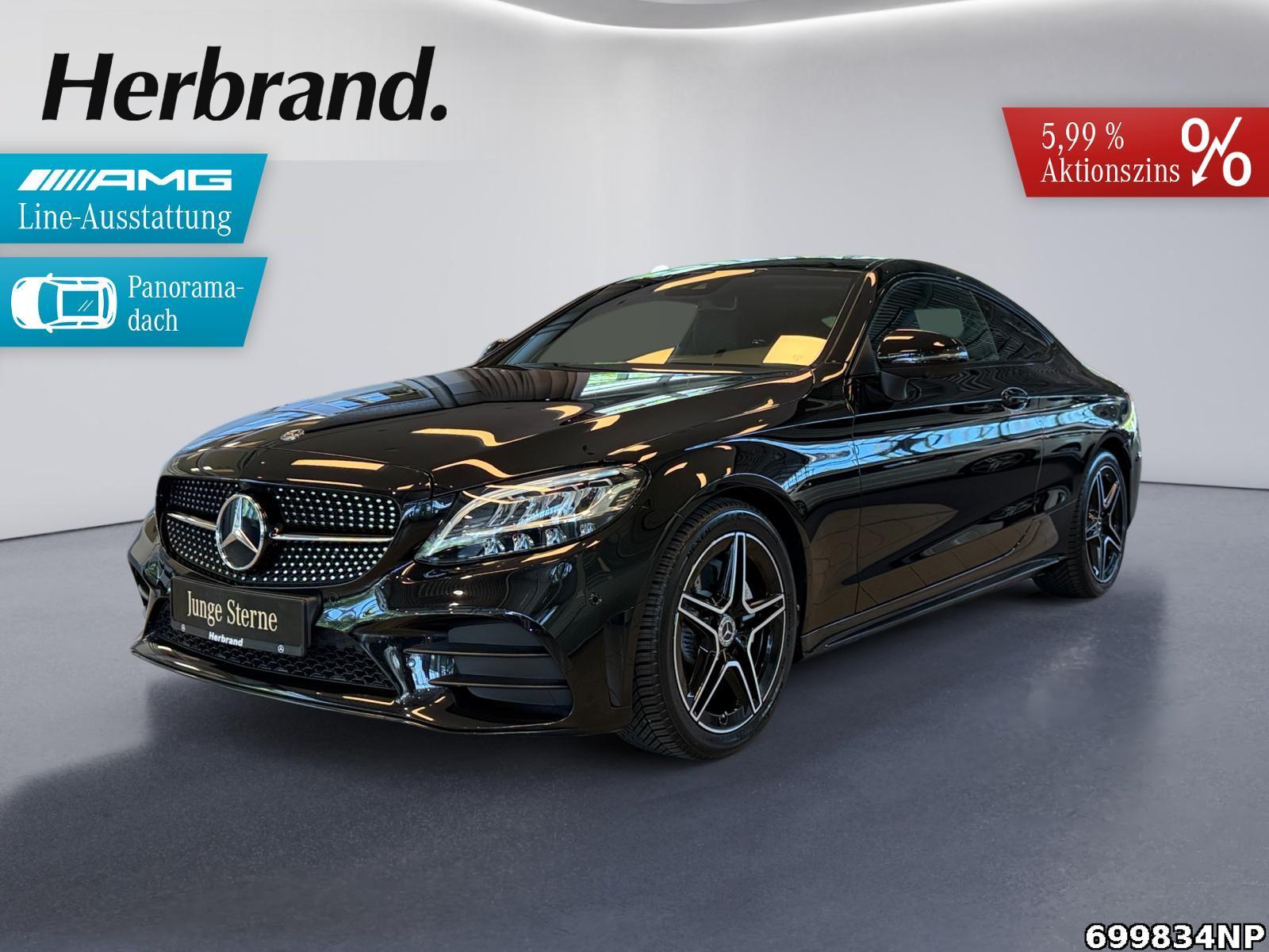 Mercedes-Benz C 200 Coupé AMG Line Distronic Burmester Carplay
