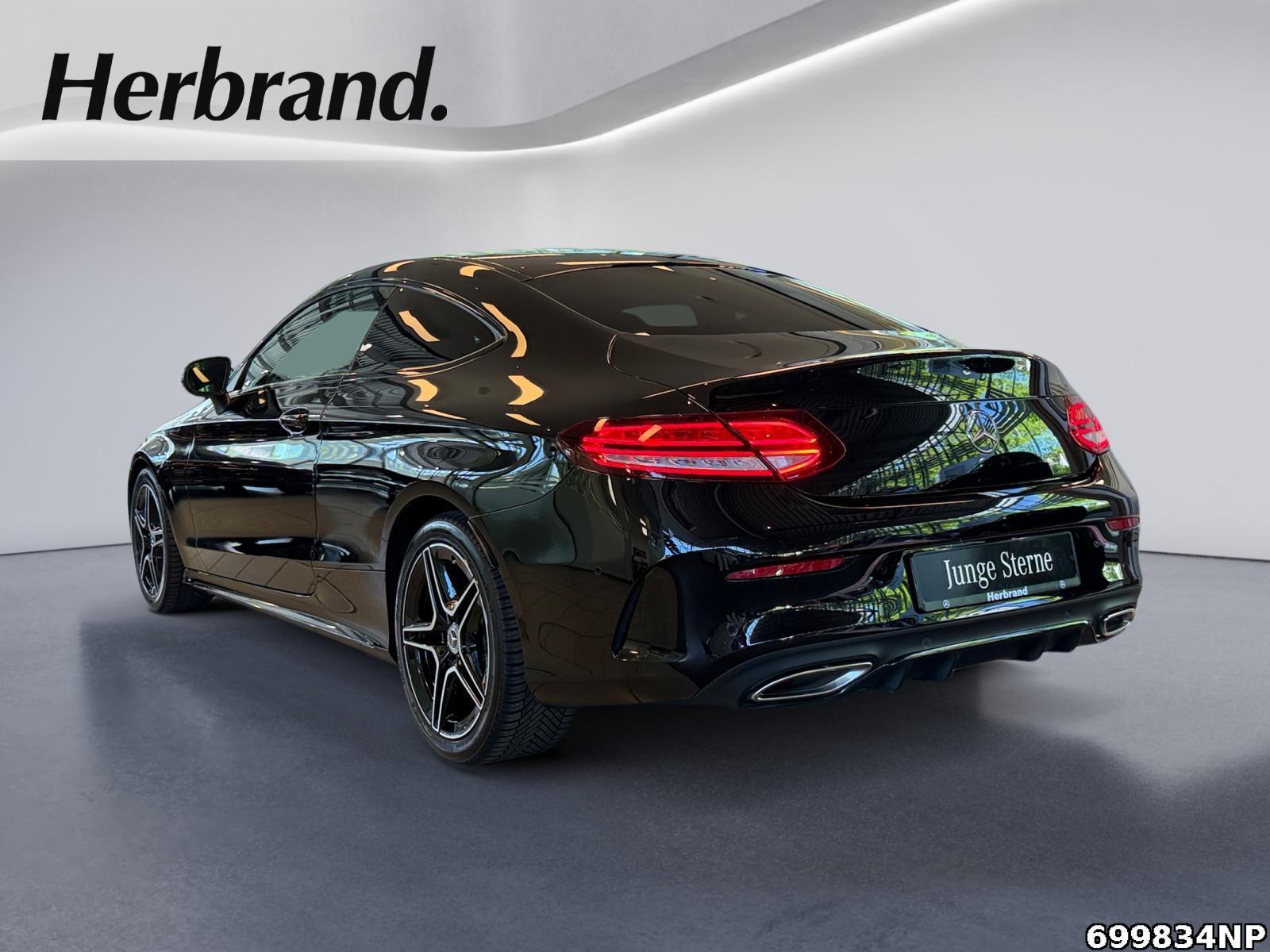 Fahrzeugabbildung Mercedes-Benz C 200 Coupé AMG Line Distronic Burmester Carplay
