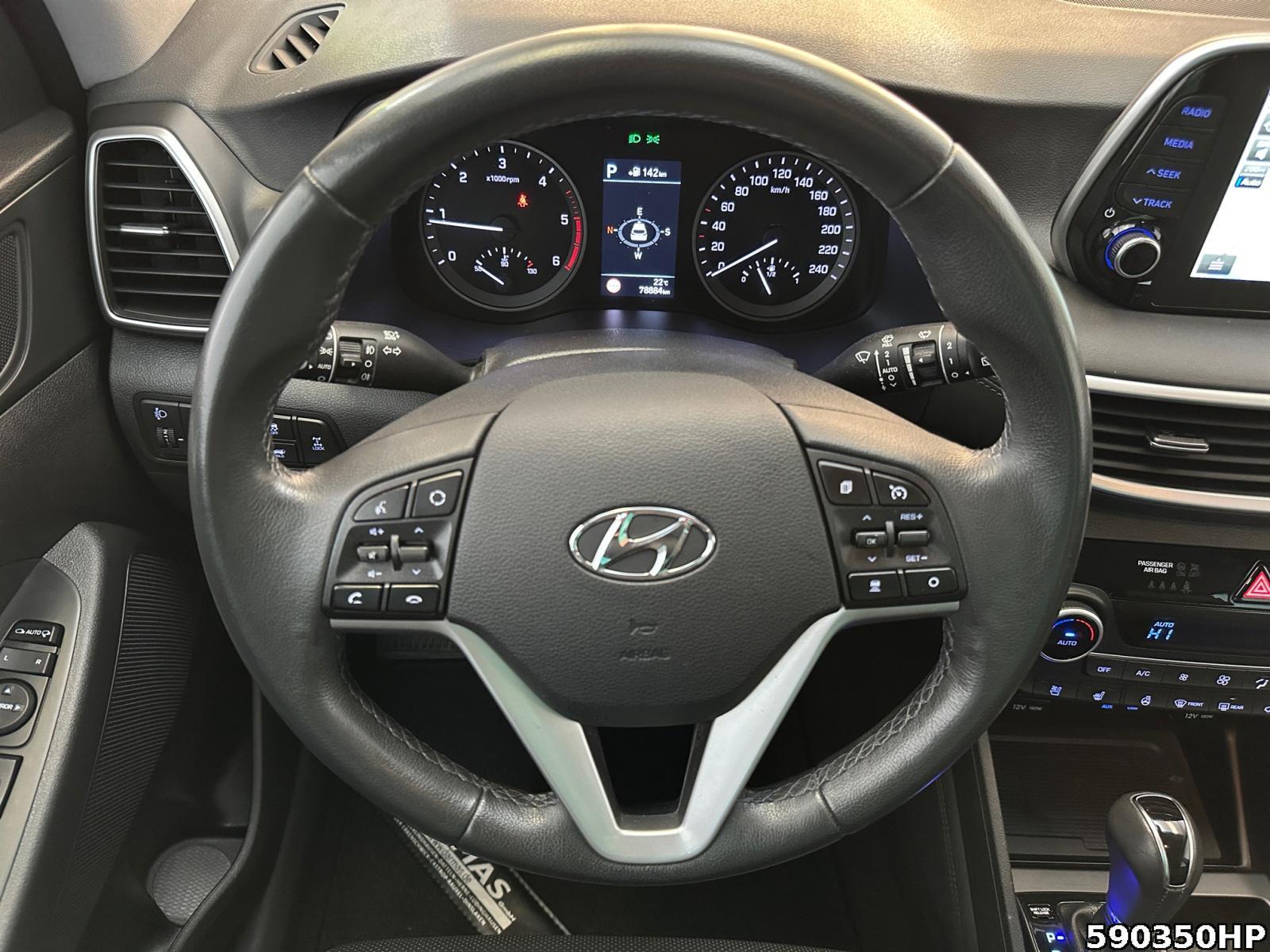 Fahrzeugabbildung Hyundai Tucson Distr. Soundsyst. LED Lenkradheizung