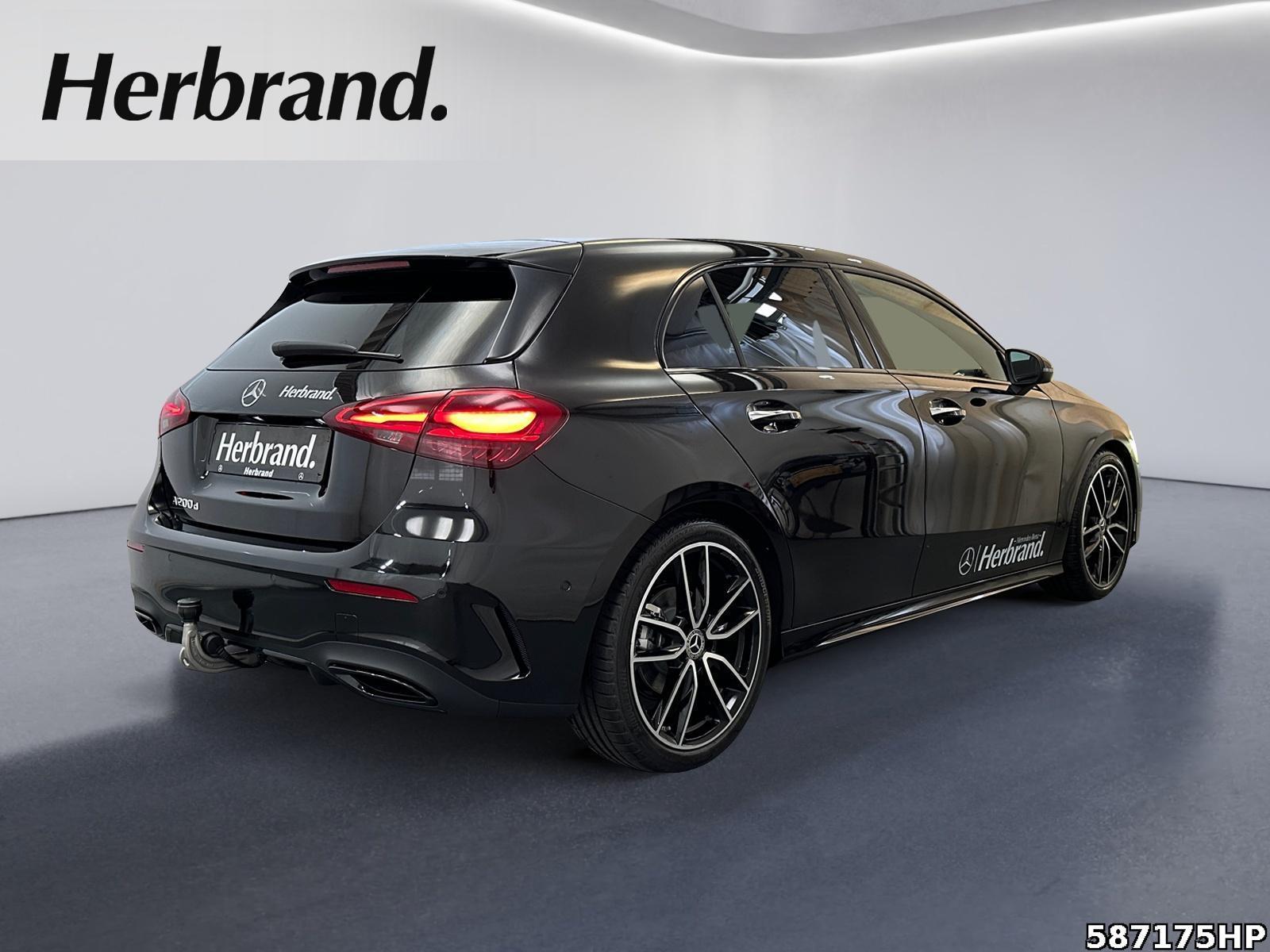 Fahrzeugabbildung Mercedes-Benz A 200 d +EDITION-AMG+NIGHT+AHK+DITRONIC+MEMORY+