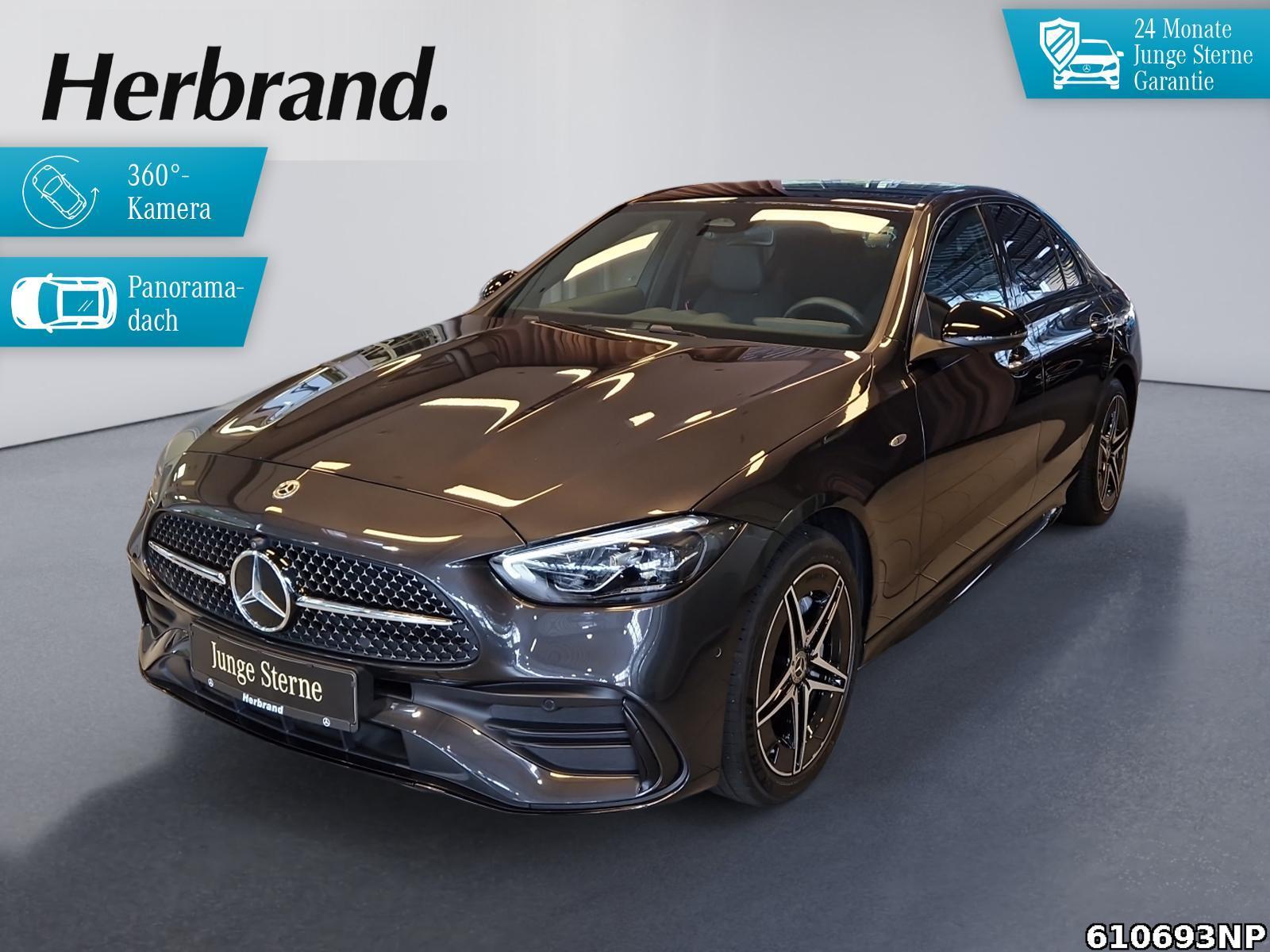 Mercedes-Benz C 300 e AMG Night AHK Pano 360° Keyless Distron.