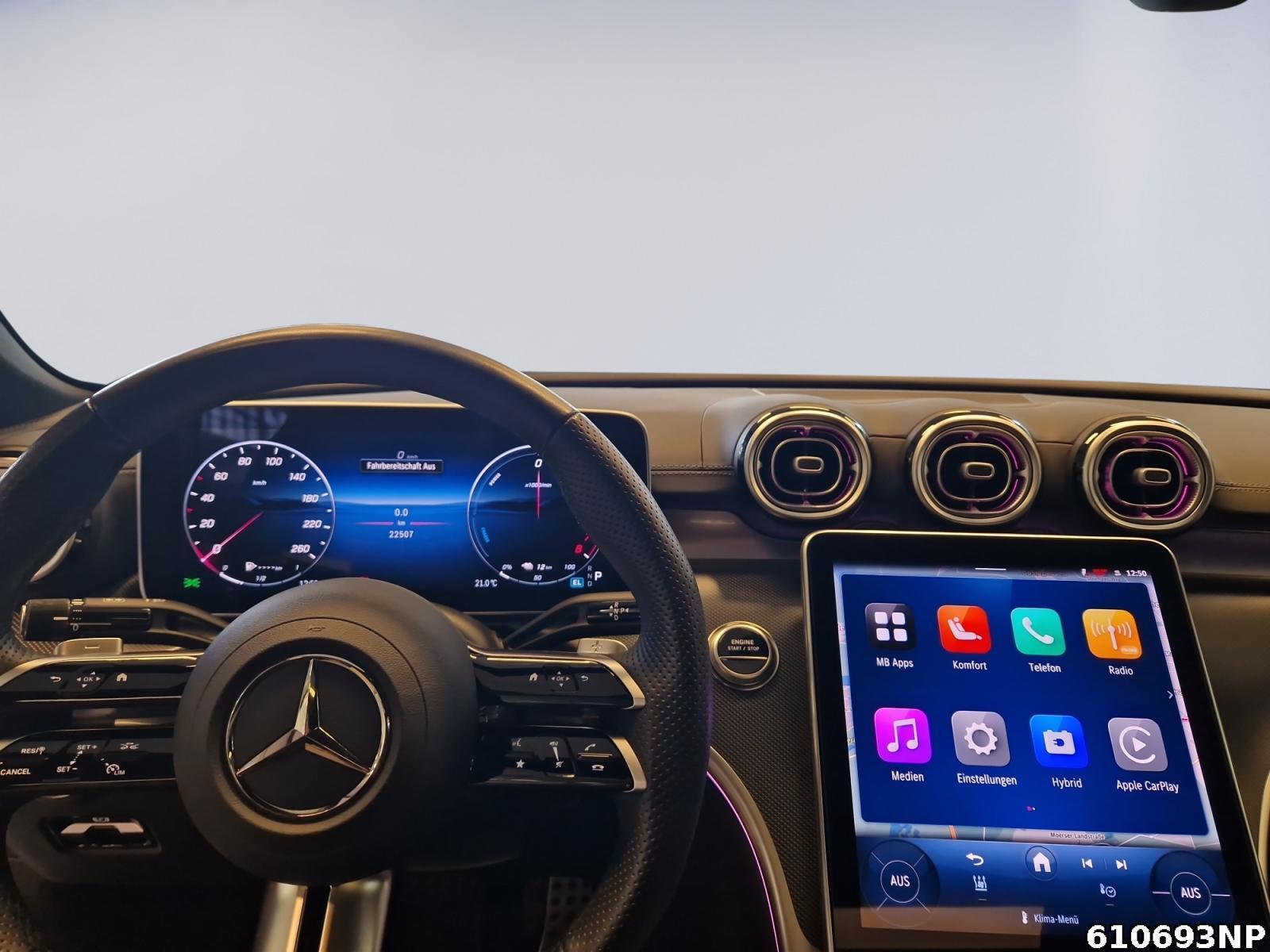 Fahrzeugabbildung Mercedes-Benz C 300 e AMG Night AHK Pano 360° Keyless Distron.