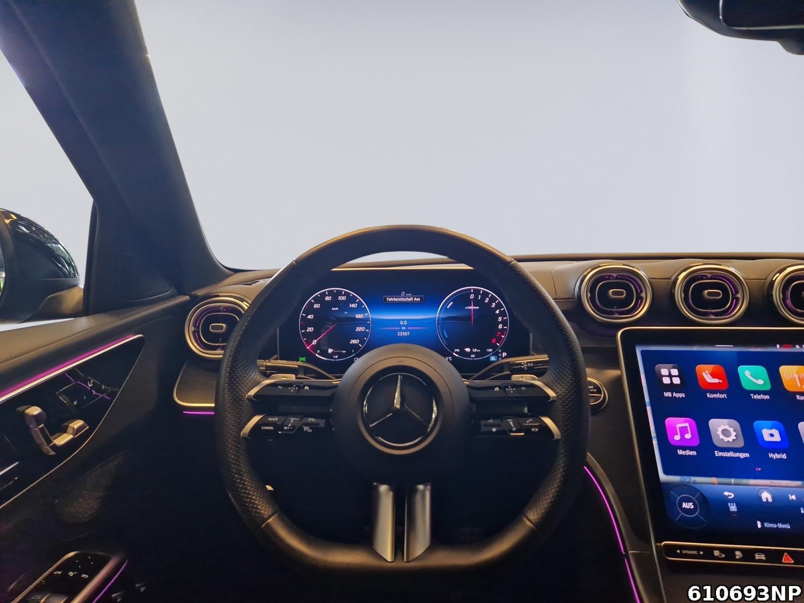 Fahrzeugabbildung Mercedes-Benz C 300 e AMG Night AHK Pano 360° Keyless Distron.