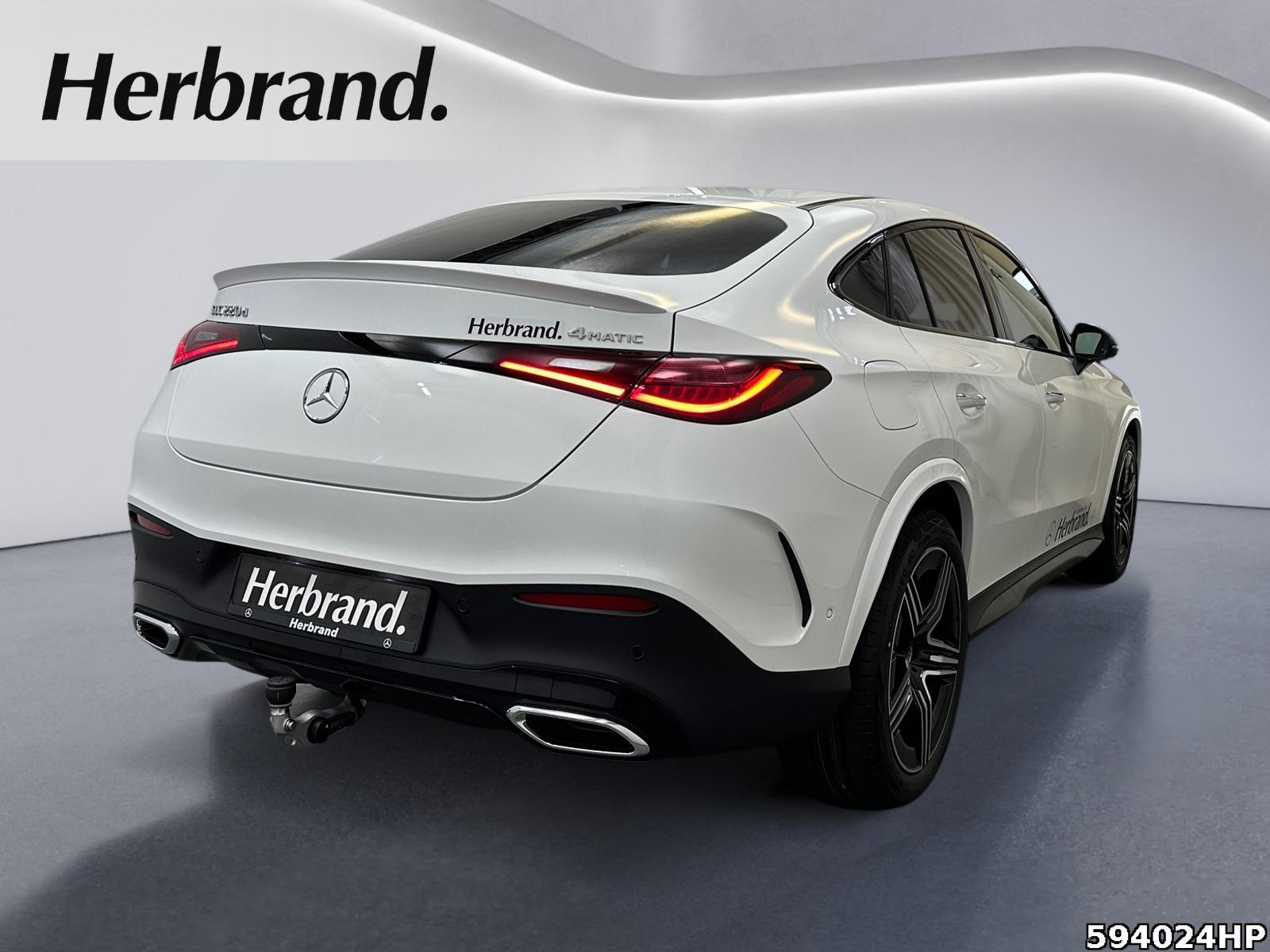 Fahrzeugabbildung Mercedes-Benz GLC 220 d 4MATIC Coupé +AMG+NIGHT+AHK+PANO+DISTR