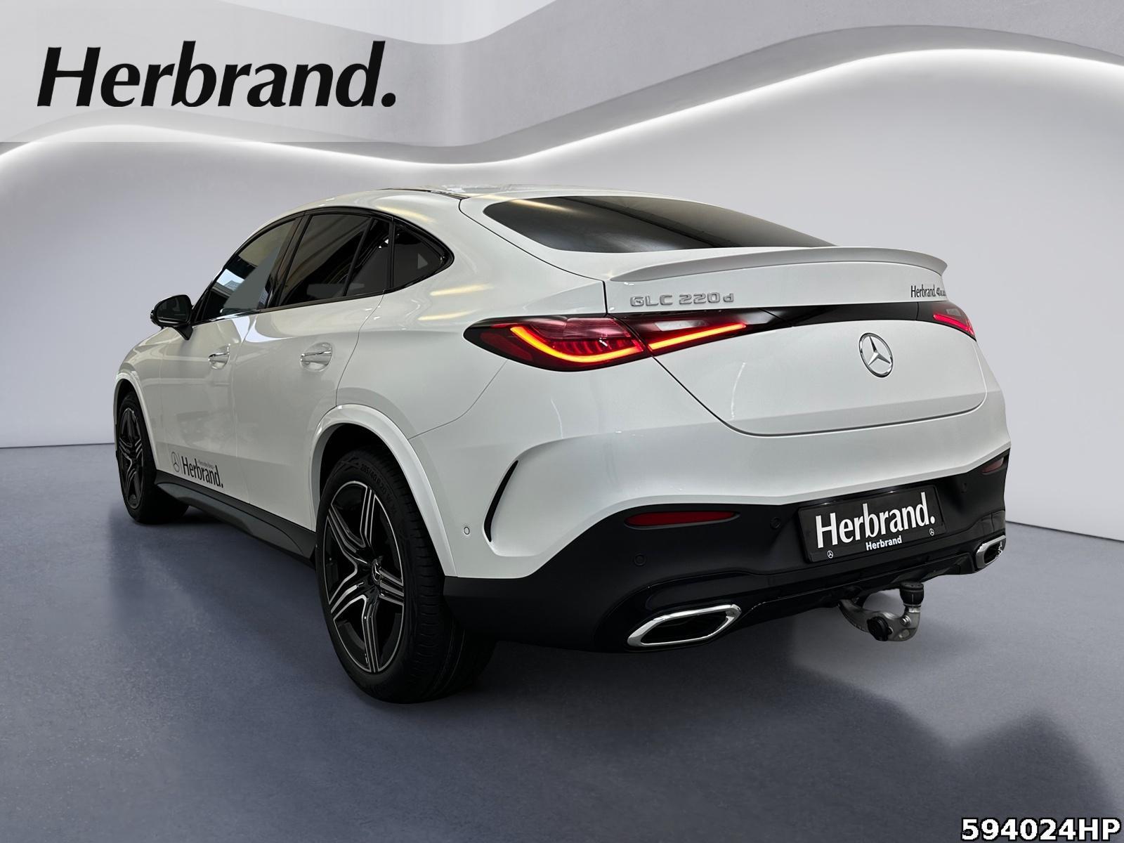 Fahrzeugabbildung Mercedes-Benz GLC 220 d 4MATIC Coupé +AMG+NIGHT+AHK+PANO+DISTR