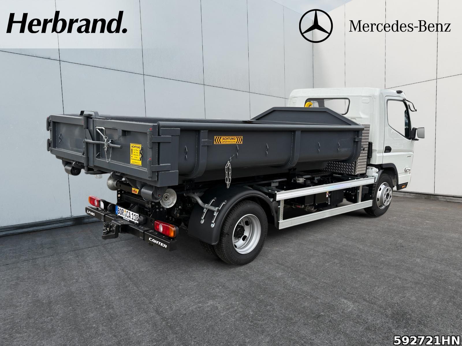 Fahrzeugabbildung FUSO Canter 7C18 HYVA Abrollkipper Box, Vfhrzg.