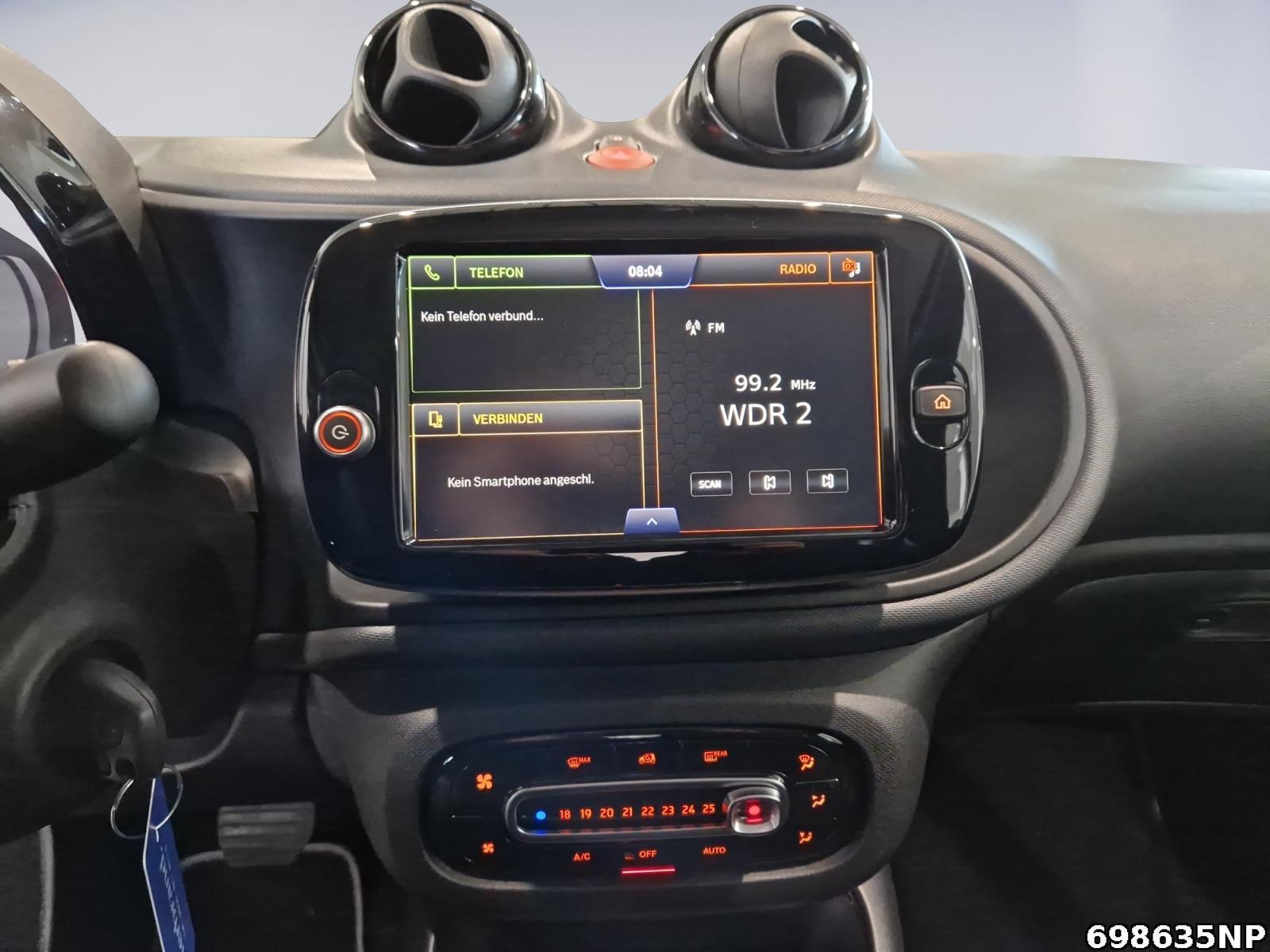 Fahrzeugabbildung Smart ForTwo EQ Cabrio Einparkhilfe hinten 22KW