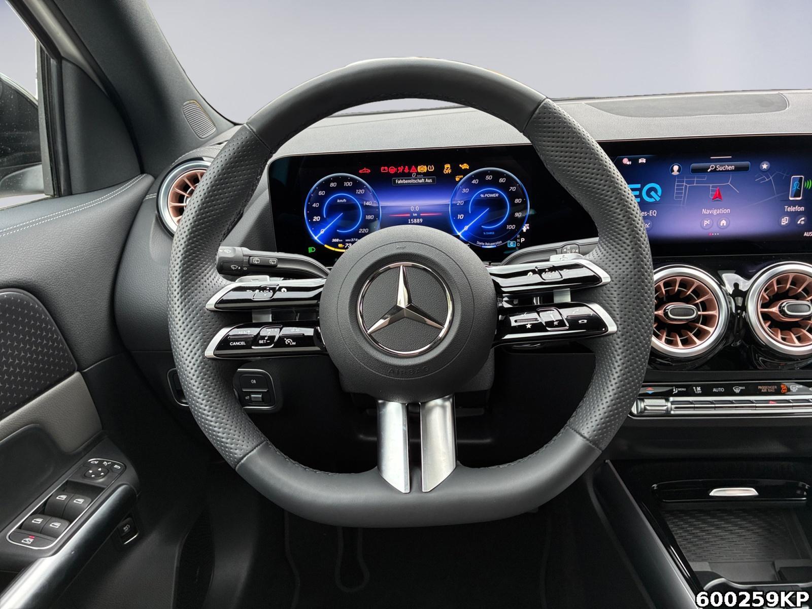Fahrzeugabbildung Mercedes-Benz EQA Electric Art Pano Night Memo Lenkradhzg