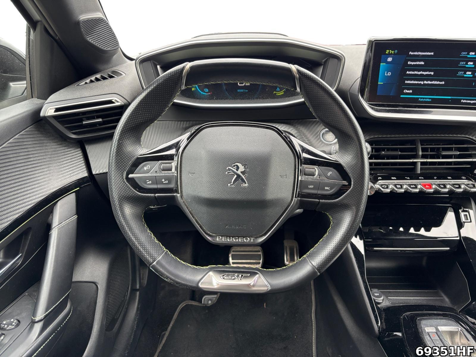 Fahrzeugabbildung Peugeot 208