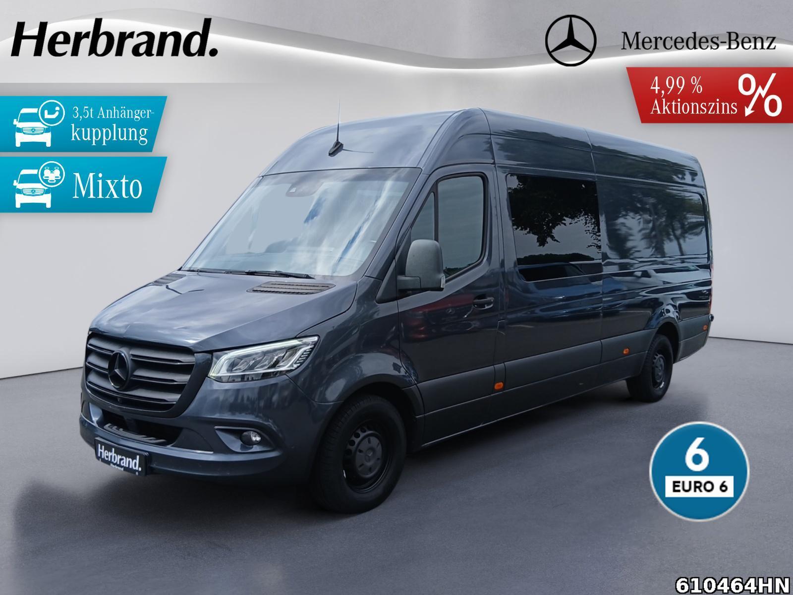 Mercedes-Benz Sprinter 319 CDI 6 Zyl Mixto Mixto*7G*LED*Distro