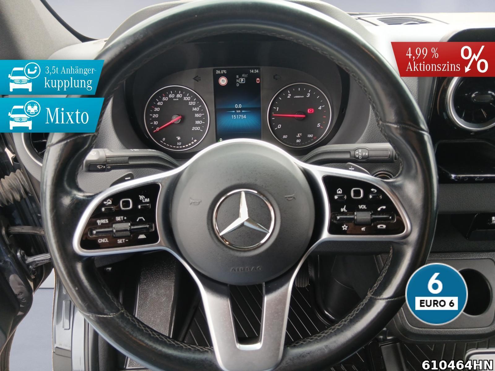 Fahrzeugabbildung Mercedes-Benz Sprinter 319 CDI 6 Zyl Mixto Mixto*7G*LED*Distro