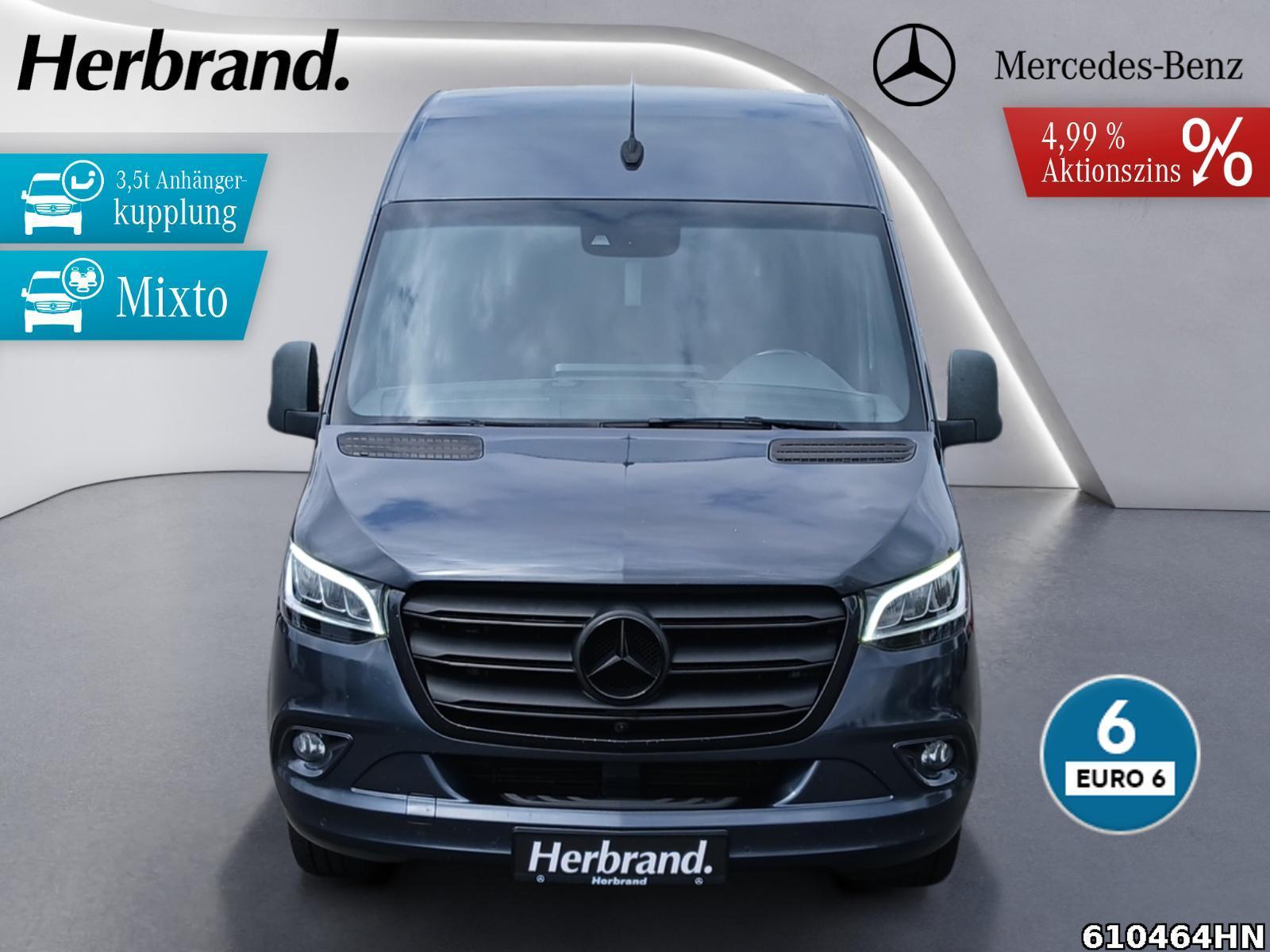 Fahrzeugabbildung Mercedes-Benz Sprinter 319 CDI 6 Zyl Mixto Mixto*7G*LED*Distro