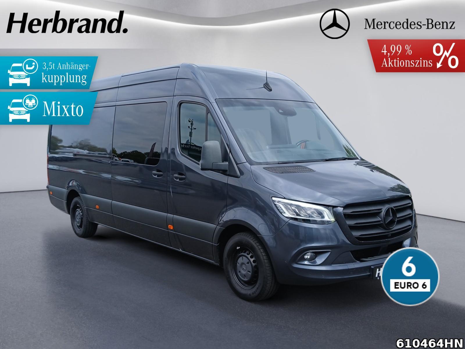Fahrzeugabbildung Mercedes-Benz Sprinter 319 CDI 6 Zyl Mixto Mixto*7G*LED*Distro