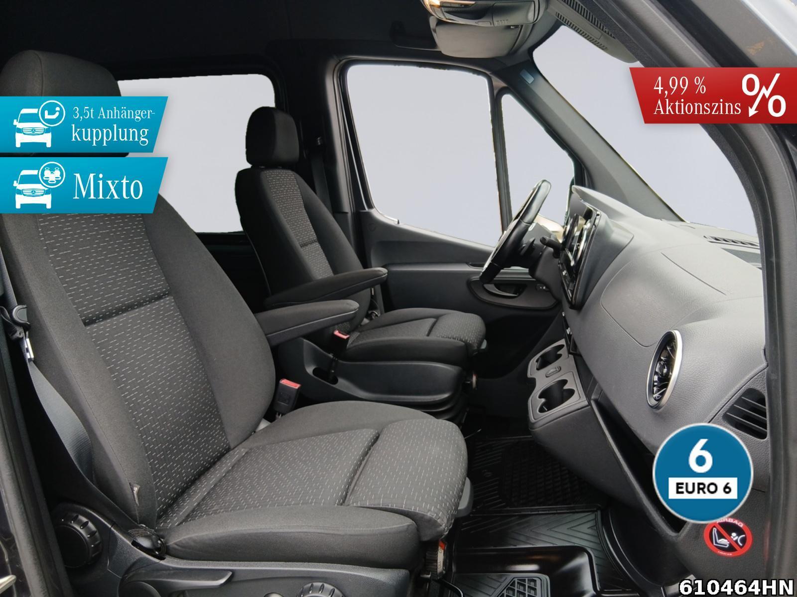 Fahrzeugabbildung Mercedes-Benz Sprinter 319 CDI 6 Zyl Mixto Mixto*7G*LED*Distro