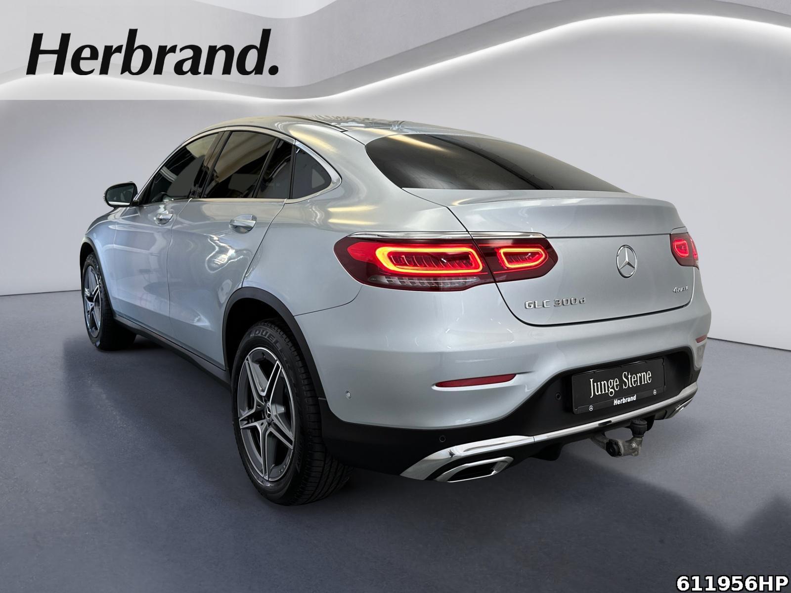 Fahrzeugabbildung Mercedes-Benz GLC 300 d 4M Coupé AMG AHK Schiebedach Burmester