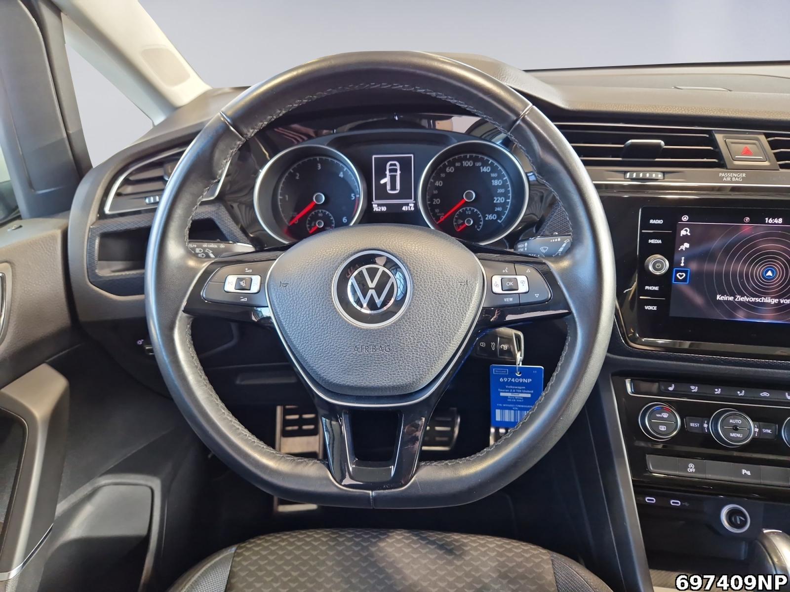 Fahrzeugabbildung Volkswagen Touran 2.0 TDI United 7 Sitzer AHK Navi DAB+