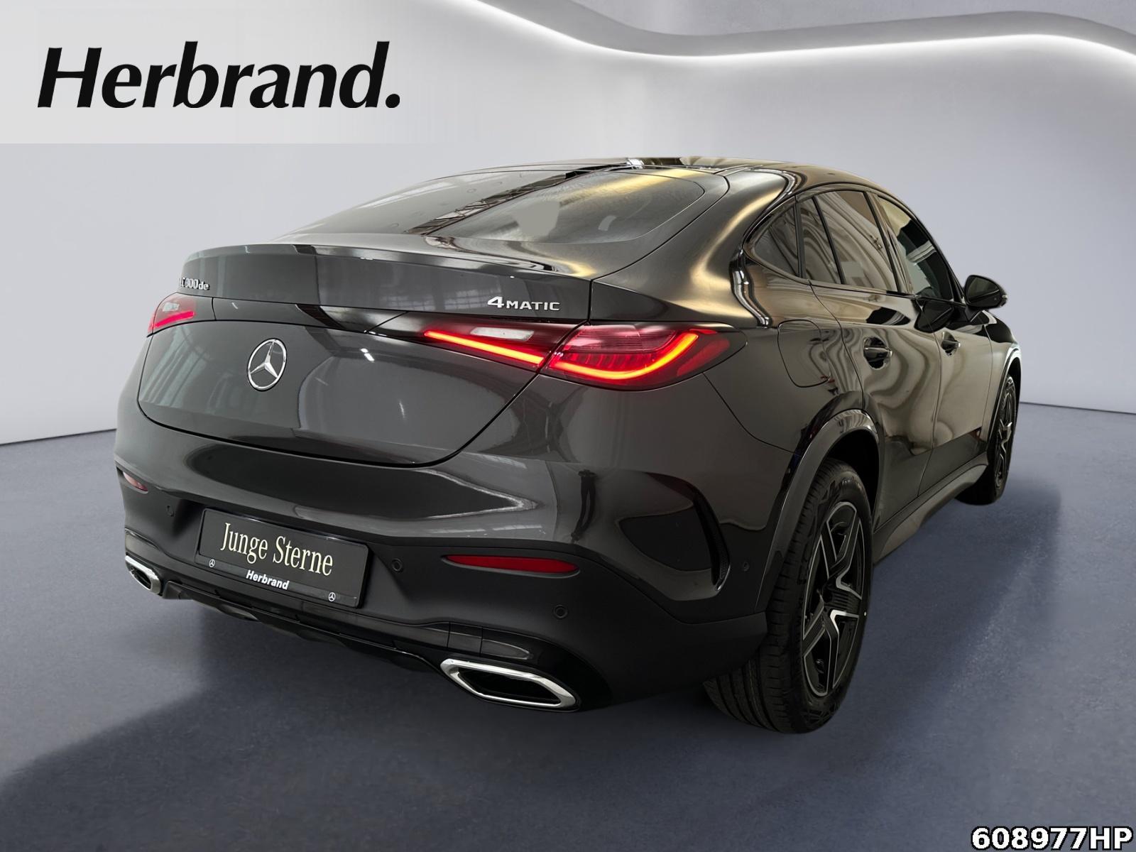 Fahrzeugabbildung Mercedes-Benz GLC 300 de 4M AMG Coupé AHK Pano DISTRONIC 360°