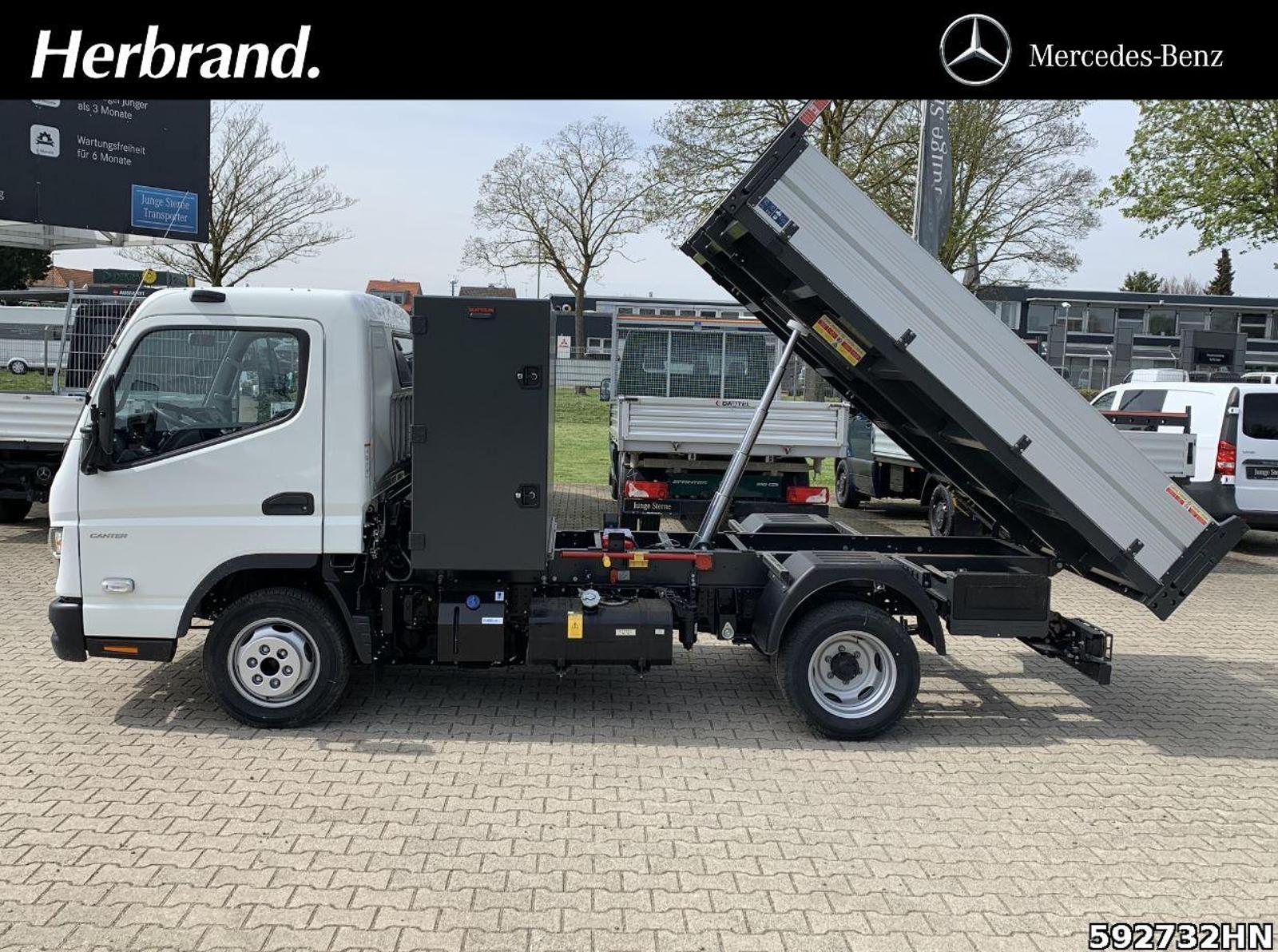 FUSO Canter 3C15 AMT Werkzeugbox, Heckkipper Vfhrzg.