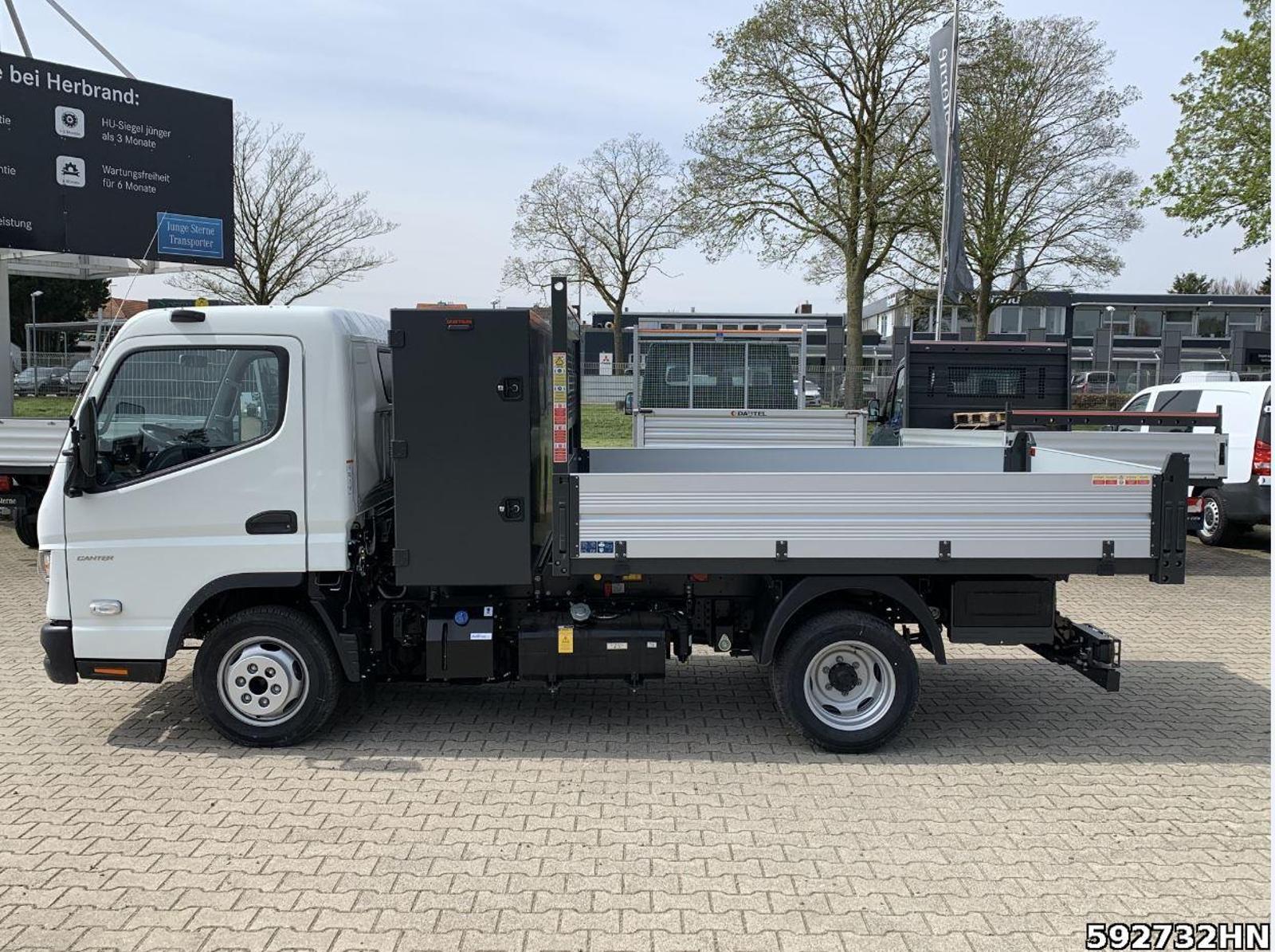 Fahrzeugabbildung FUSO Canter 3C15 AMT Werkzeugbox, Heckkipper Vfhrzg.