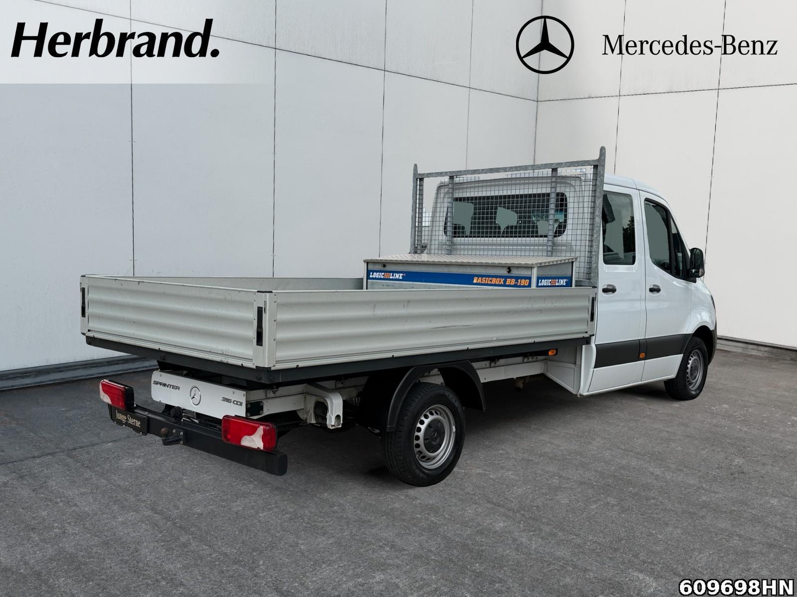 Fahrzeugabbildung Mercedes-Benz Sprinter 316 CDI *Maxi DoKa*Klima*AHK*Toolbox*