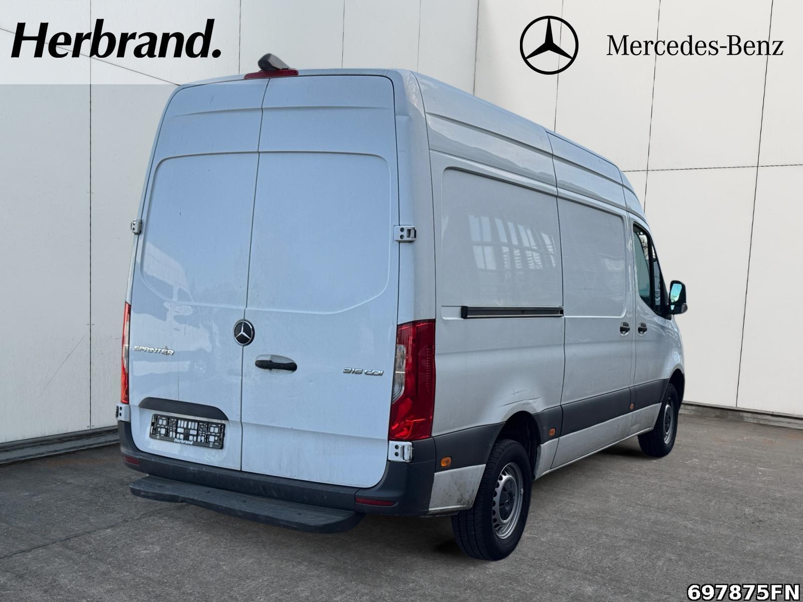 Fahrzeugabbildung Mercedes-Benz Sprinter 315 CDI Kasten Hochdach Standard *MBUX*
