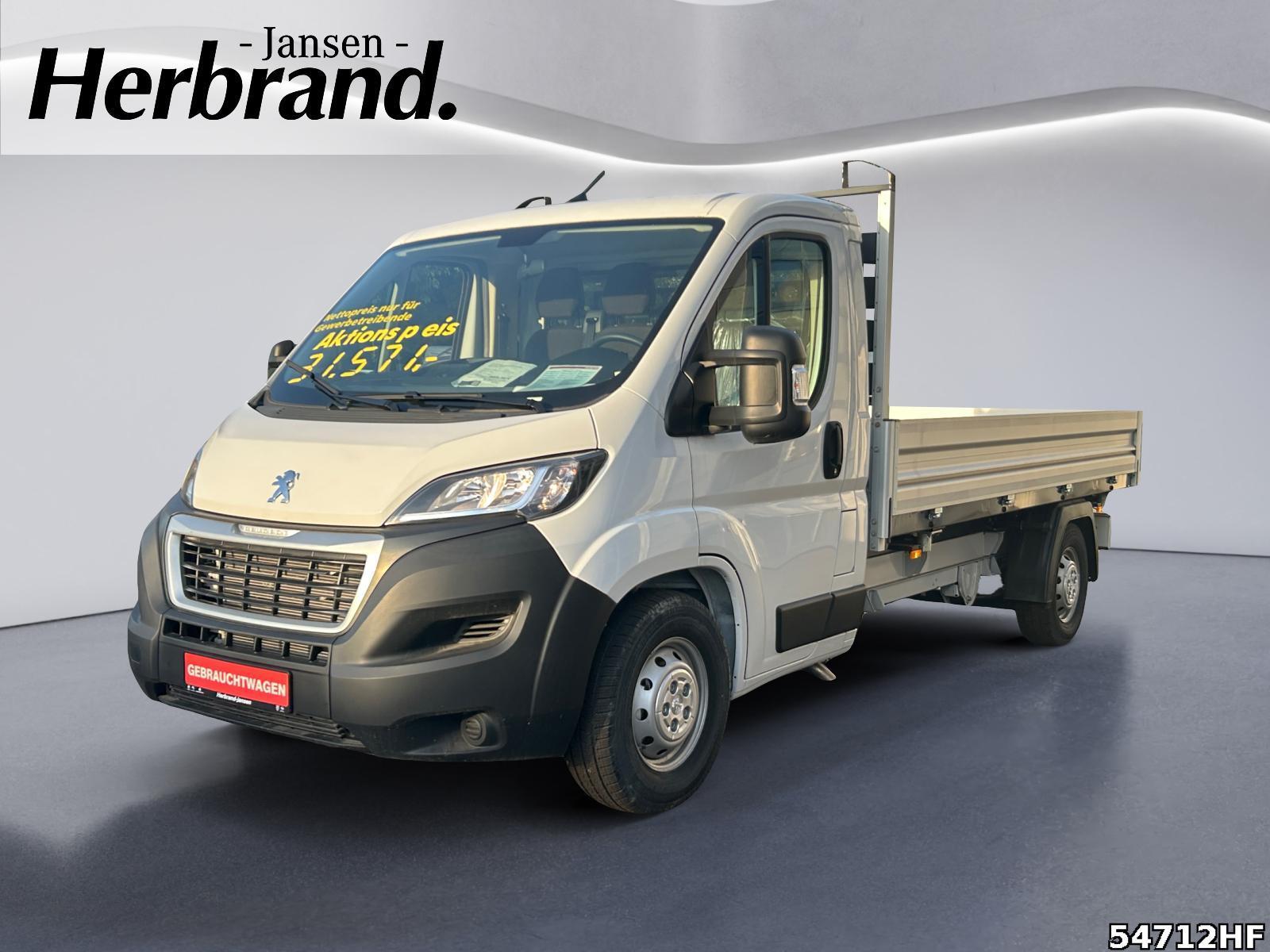 Peugeot Boxer Pritsche 121kW BlueHDI MT6 *KLIMA*USB*