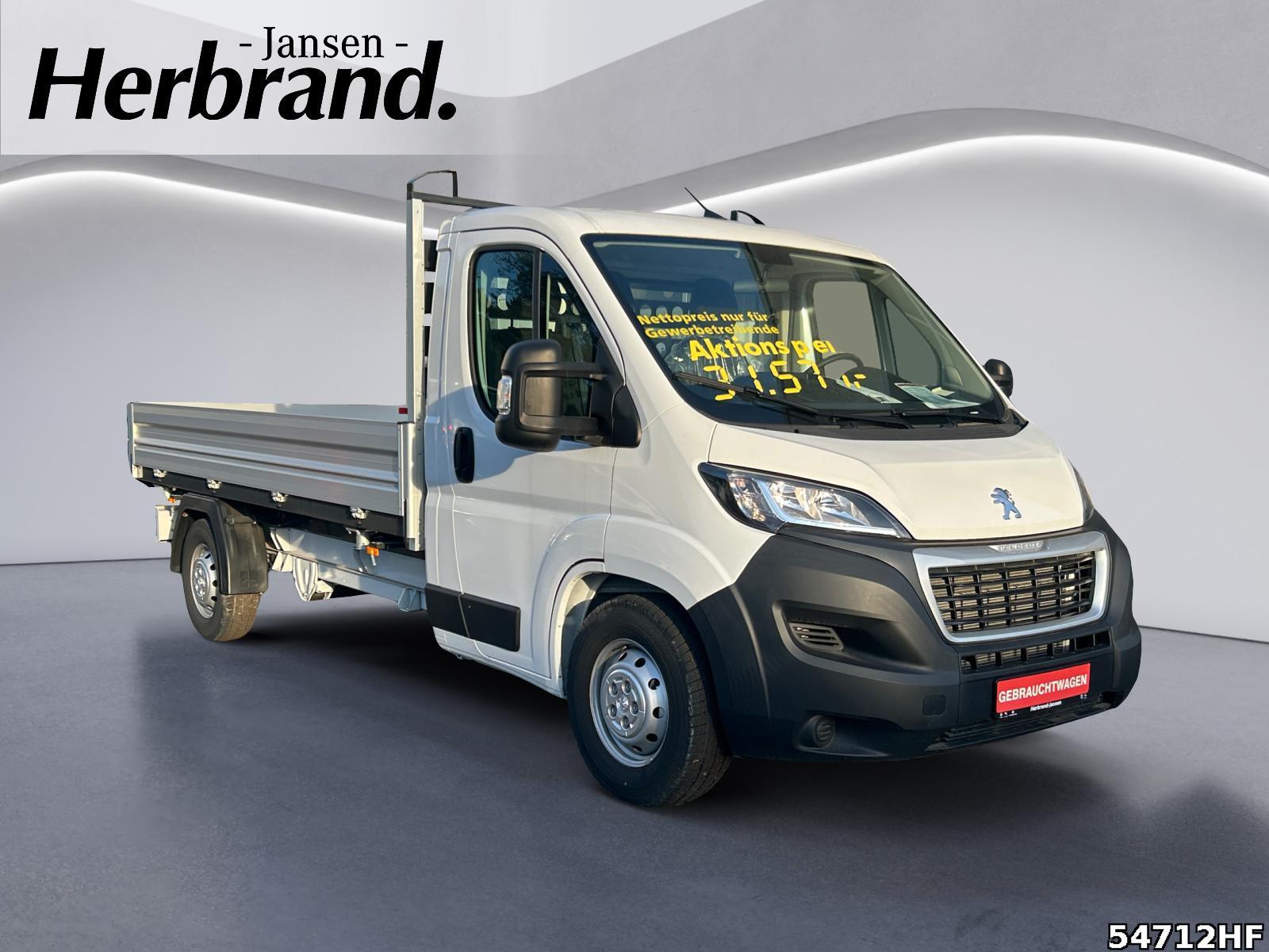 Fahrzeugabbildung Peugeot Boxer Pritsche 121kW BlueHDI MT6 *KLIMA*USB*